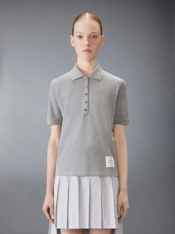 CLASSIC PIQUE 4-BAR POLO sold by Thom Browne