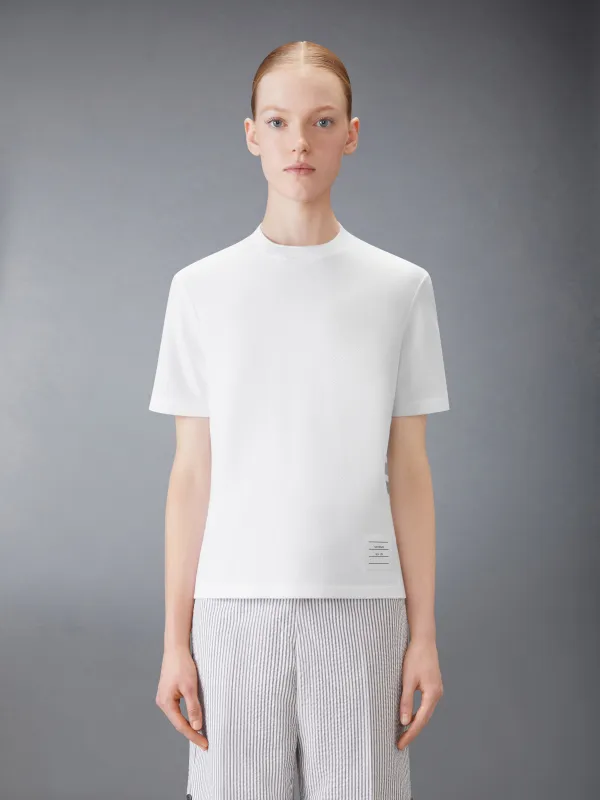 CLASSIC PIQUE 4-BAR TEE sold by Thom Browne