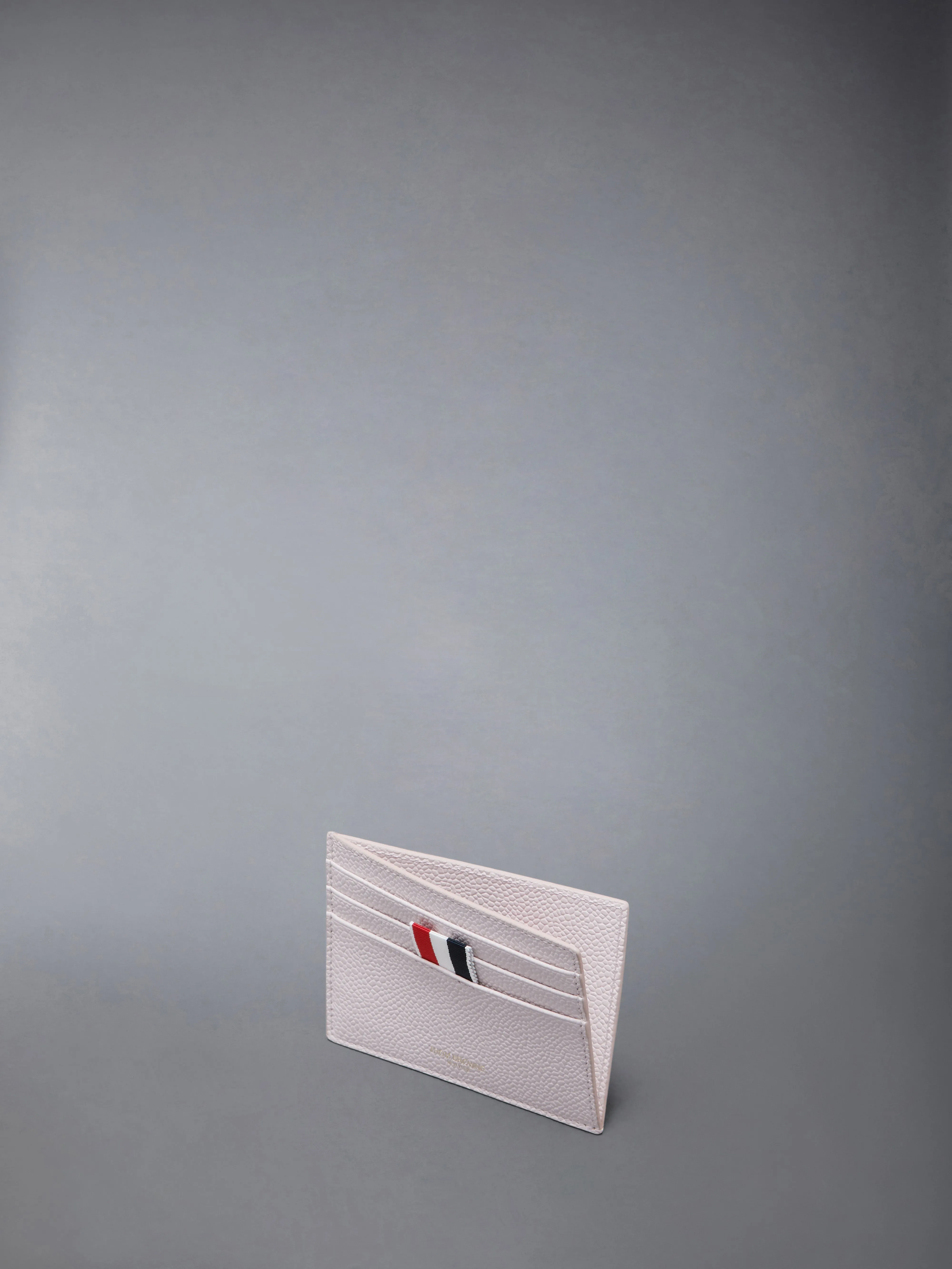 PEBBLE GRAIN NOTE COMPARTMENT CARD HOLDER sold by Thom Browne product image thumbnail 3