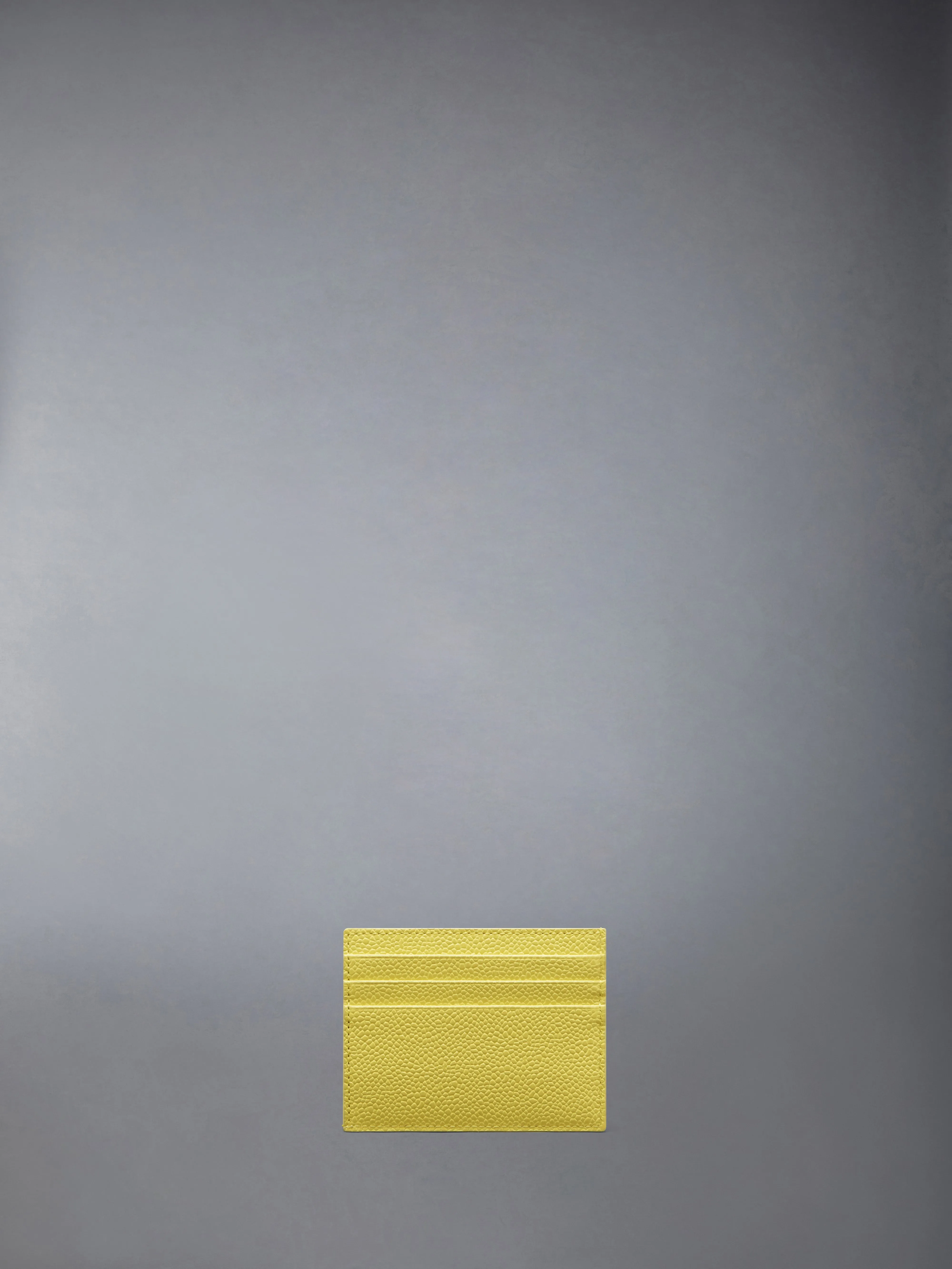 PEBBLE GRAIN NOTE COMPARTMENT CARD HOLDER sold by Thom Browne product image thumbnail 2