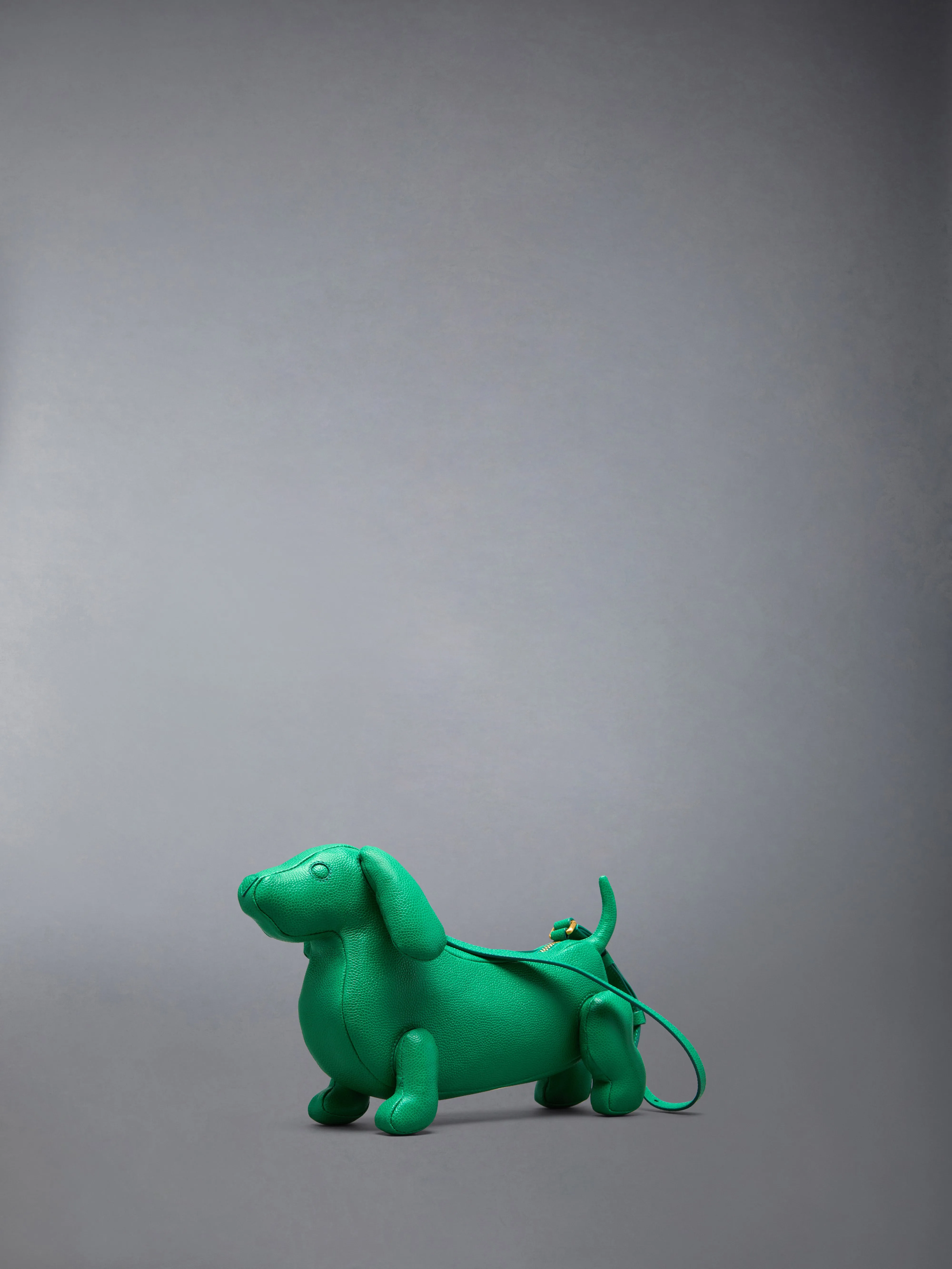 PEBBLE GRAIN HECTOR BAGUETTE BAG sold by Thom Browne product image thumbnail 2