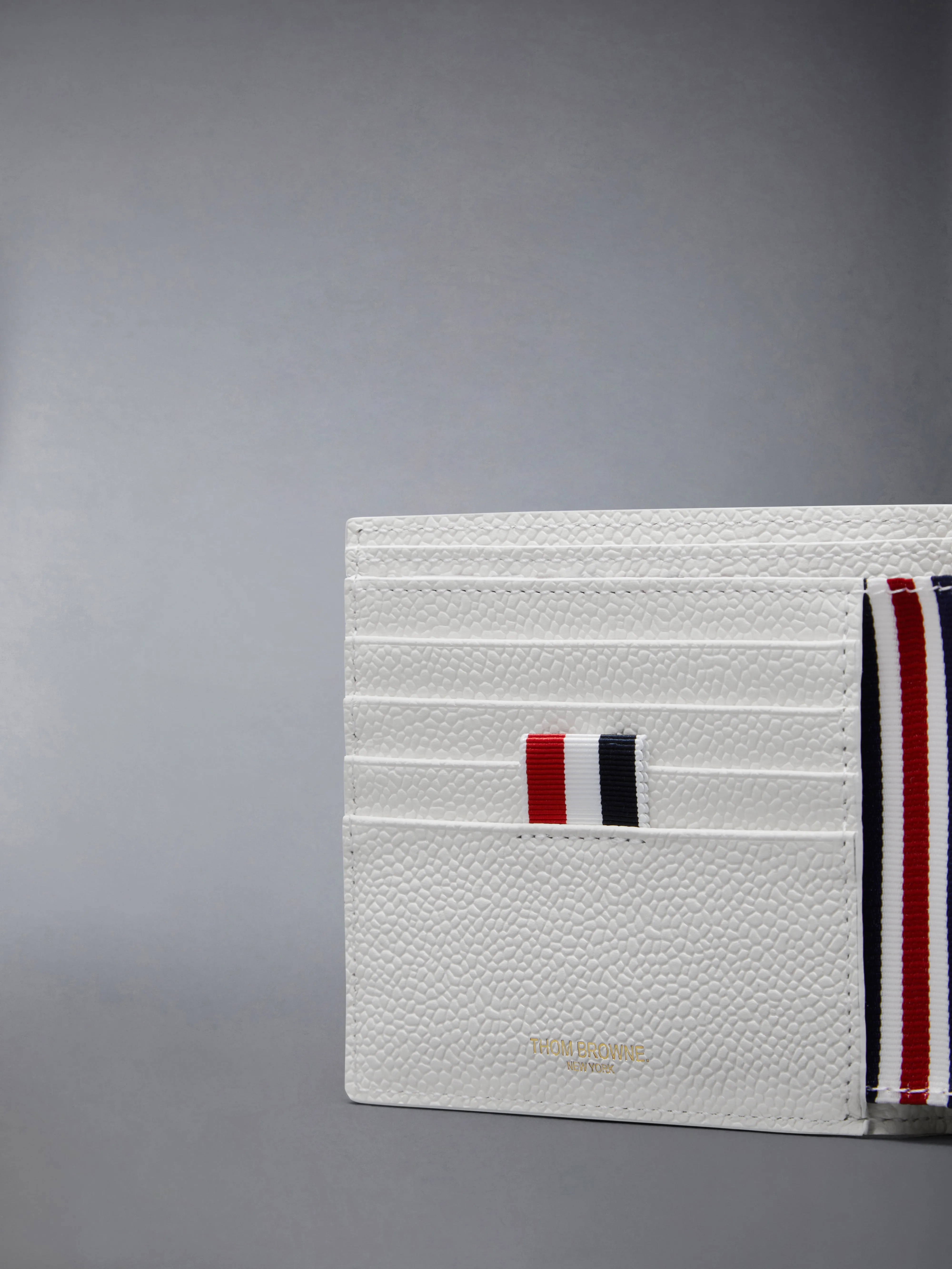 PEBBLE GRAIN BIFOLD sold by Thom Browne product image thumbnail 4