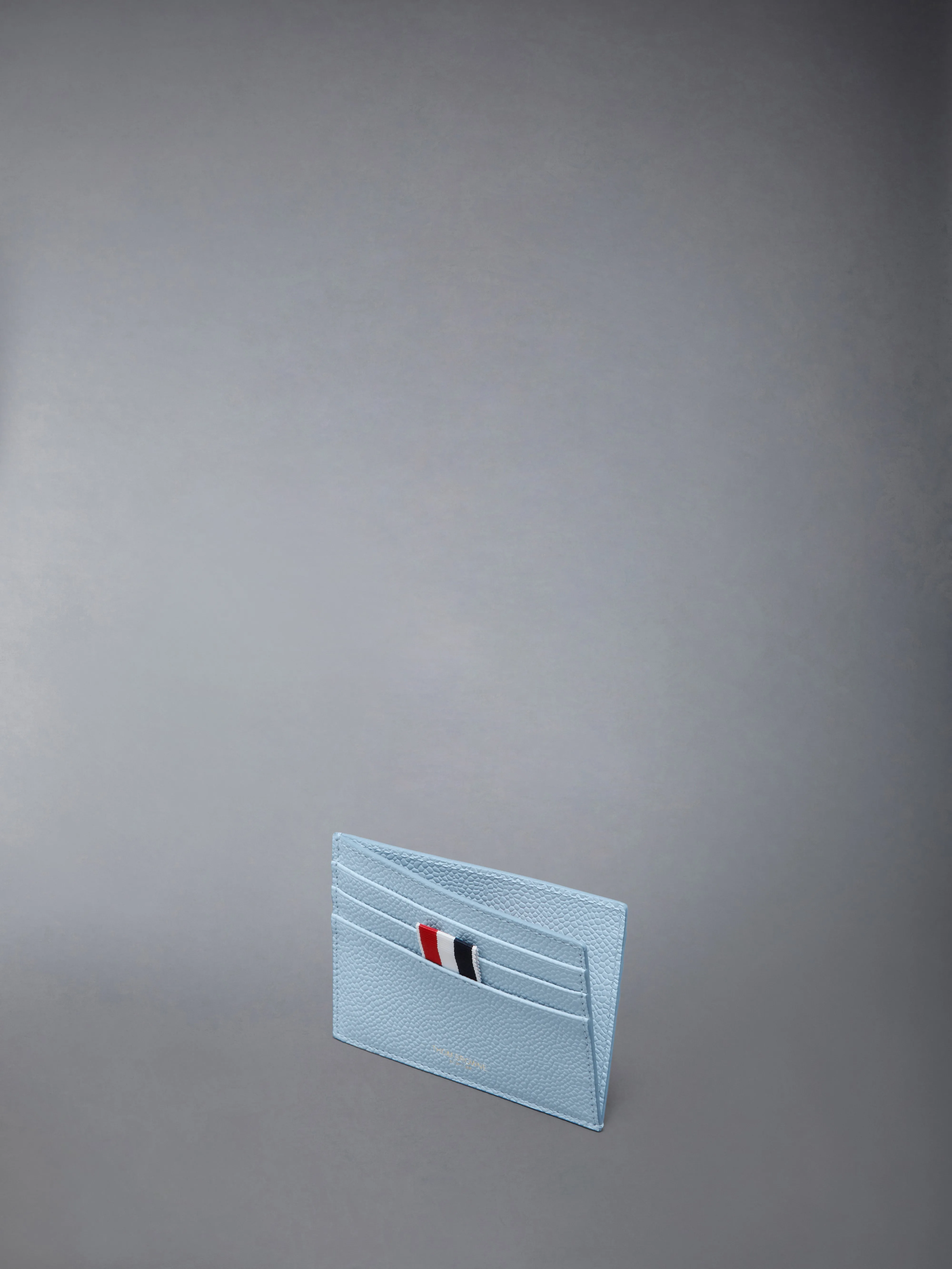 PEBBLE GRAIN NOTE COMPARTMENT CARD HOLDER sold by Thom Browne product image thumbnail 3