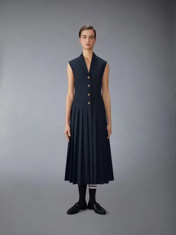 SCHOOL UNIFORM PLEATED DRESS sold by Thom Browne