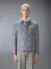 GUNCLUB CHECK HAIRY MOHAIR UTILITY JACKET sold by Thom Browne