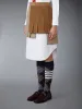 GUNCLUB CHECK CHEVIOT TWEED PLEATED MINI SKIRT sold by Thom Browne