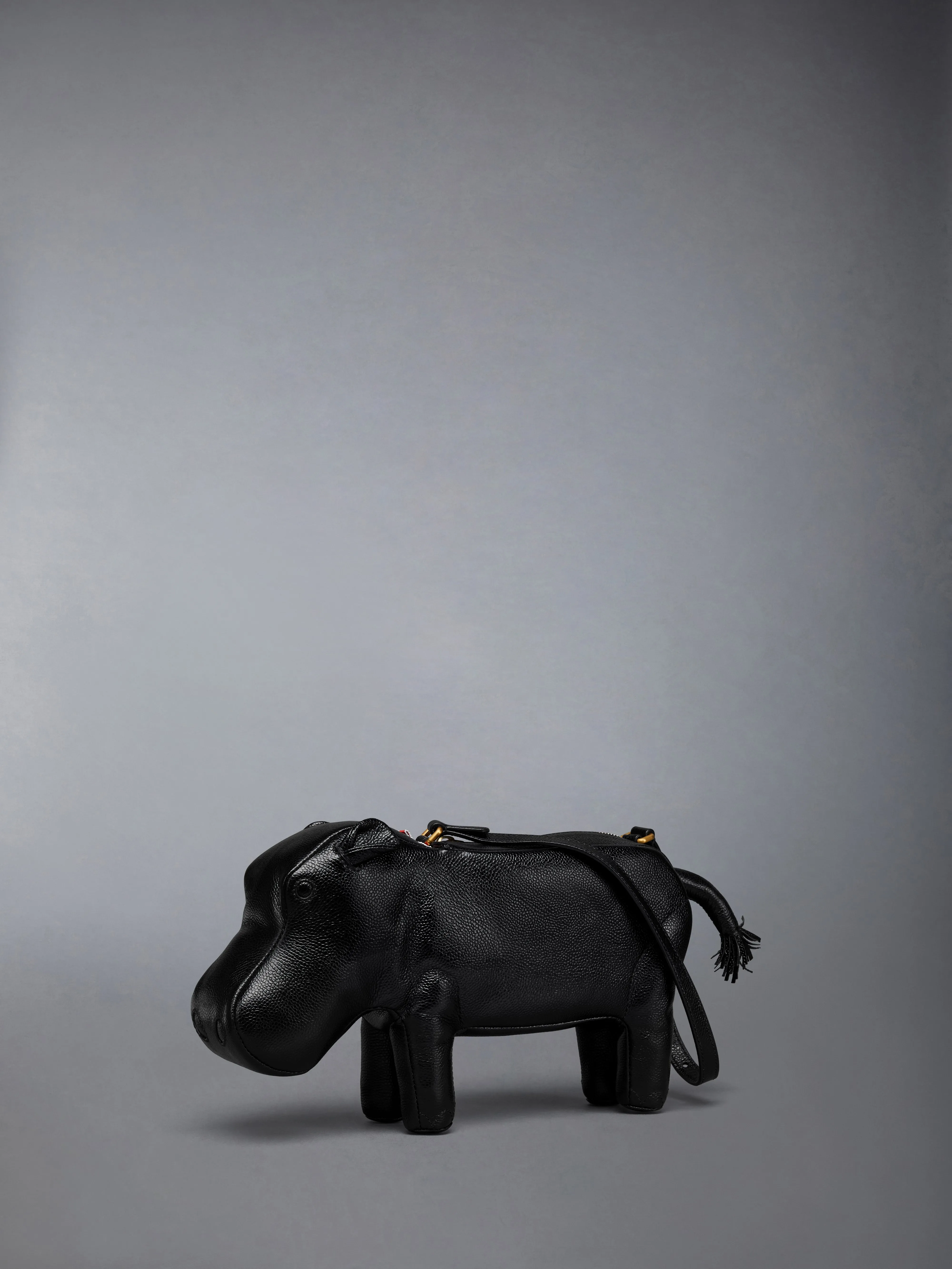 PEBBLE GRAIN HIPPO BAGUETTE sold by Thom Browne product image thumbnail 2