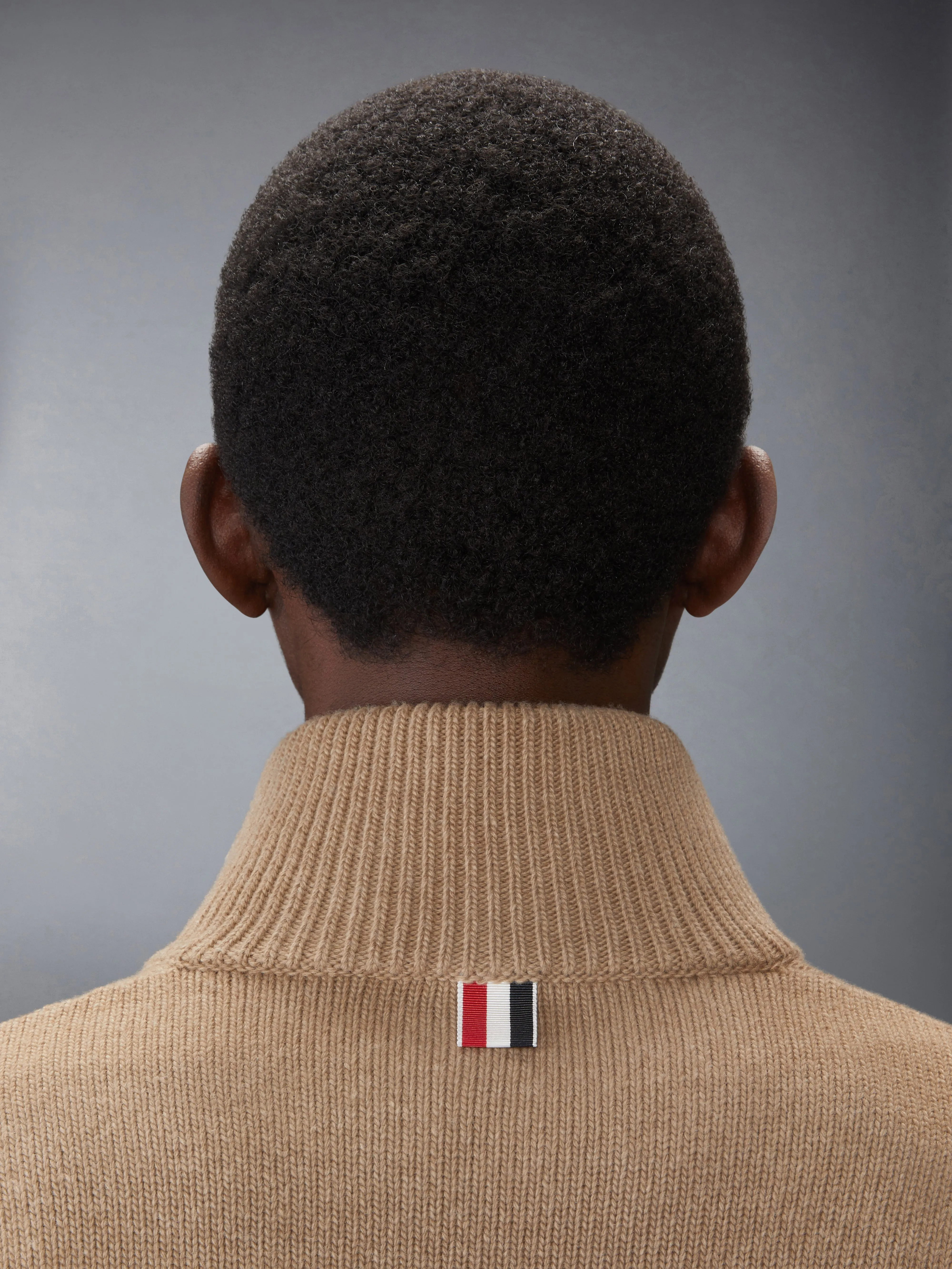 GEESE INTARSIA MERNIO WOOL MOCK NECK PULLOVER sold by Thom Browne product image thumbnail 5