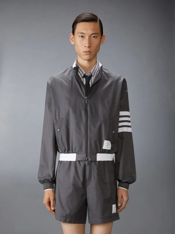 NYLON 4-BAR RIPSTOP WINDBREAKER made by Thom Browne