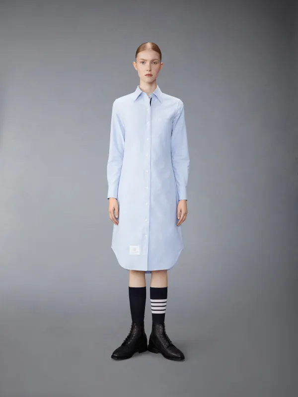 Oxford Grosgrain Placket Classic Shirtdress sold by Thom Browne