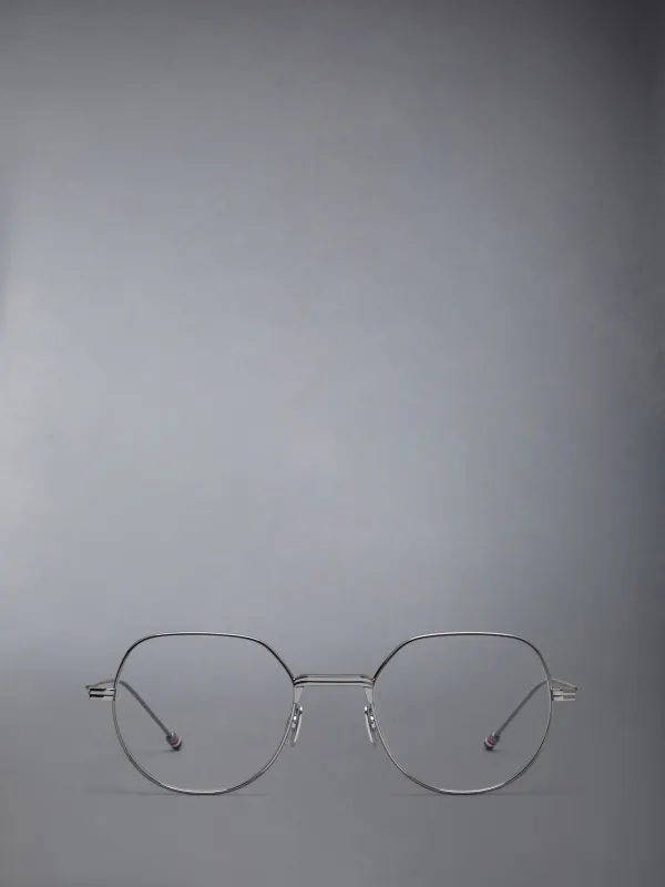 TITANIUM ROUND EYEGLASSES sold by Thom Browne