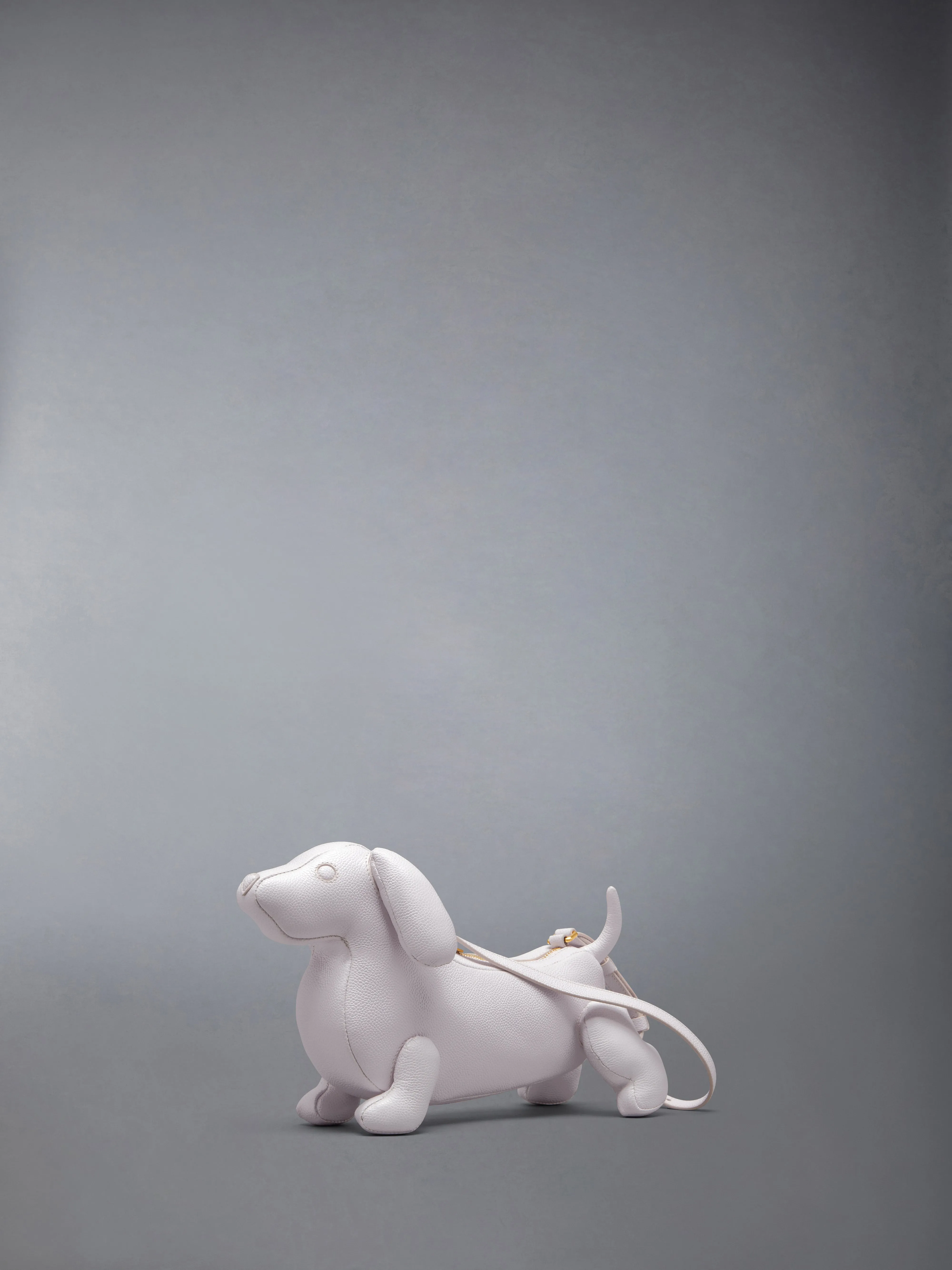 PEBBLE GRAIN HECTOR BAGUETTE BAG sold by Thom Browne product image thumbnail 2