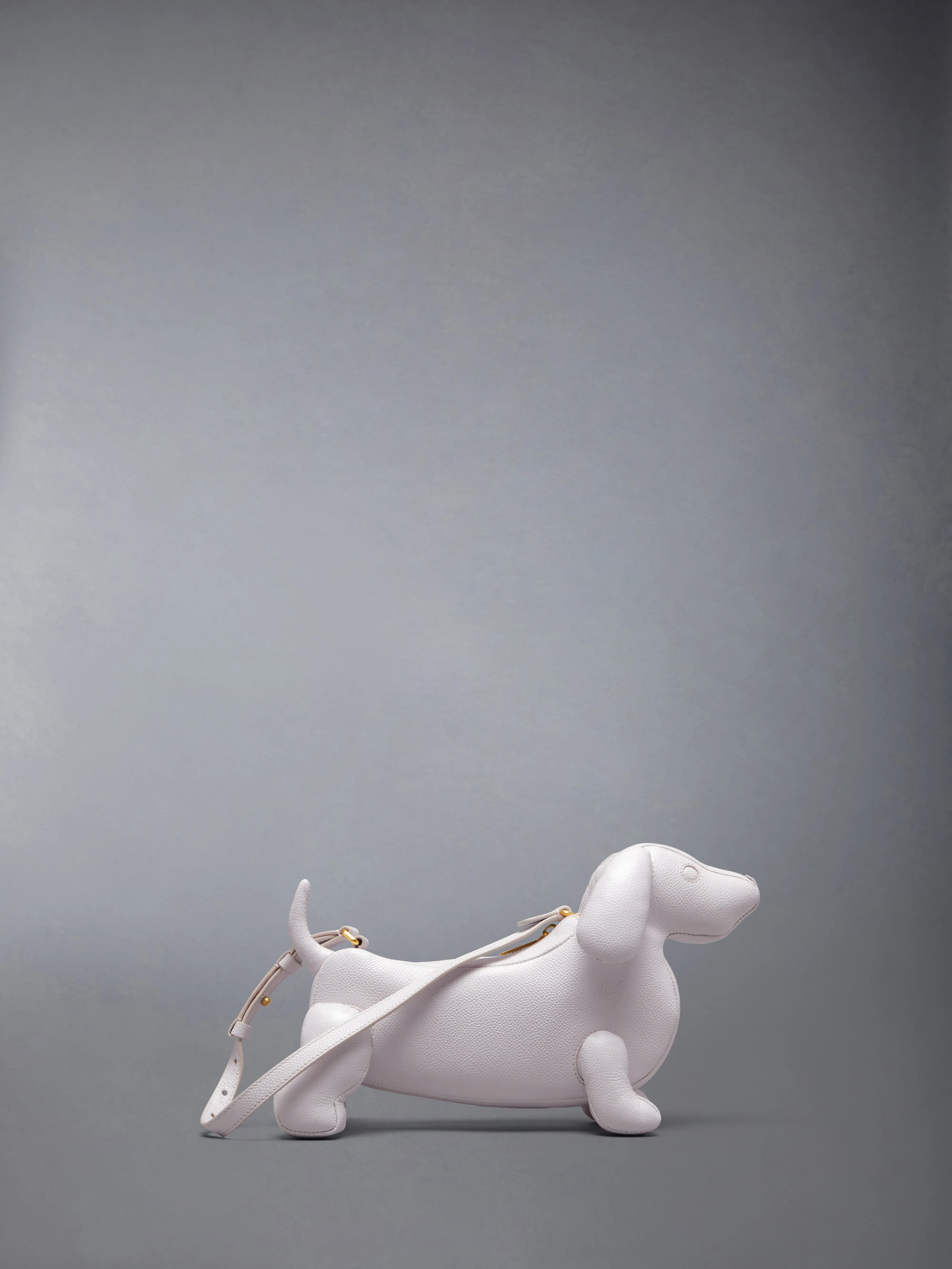 PEBBLE GRAIN HECTOR BAGUETTE BAG sold by Thom Browne product image thumbnail 3