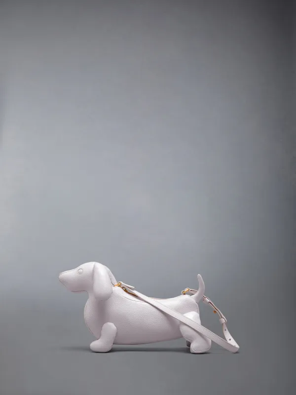 PEBBLE GRAIN HECTOR BAGUETTE BAG made by Thom Browne