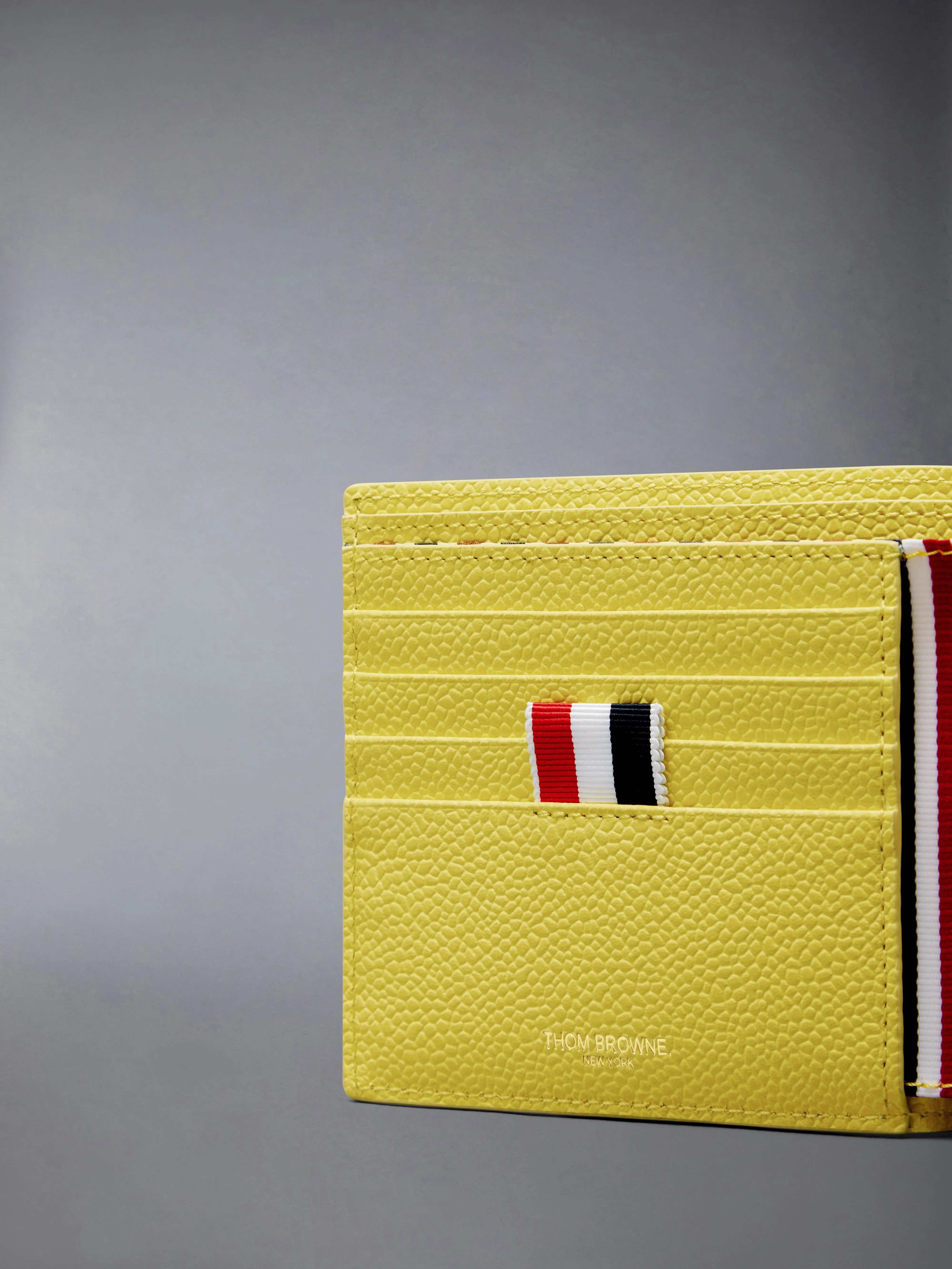 PEBBLE GRAIN BIFOLD sold by Thom Browne product image thumbnail 4