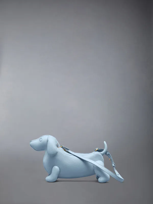 PEBBLE GRAIN HECTOR BAGUETTE BAG made by Thom Browne