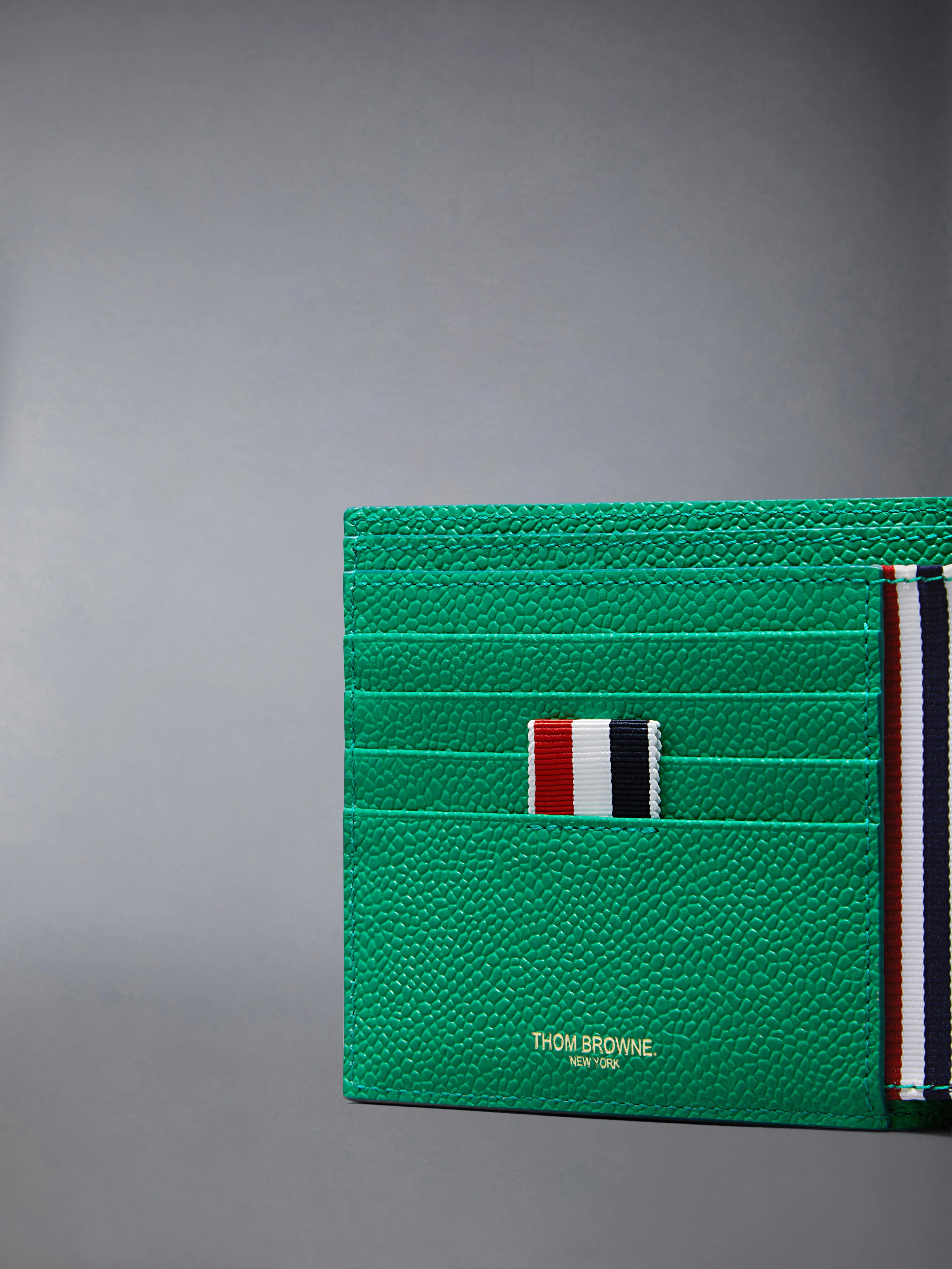 PEBBLE GRAIN BIFOLD sold by Thom Browne product image thumbnail 4