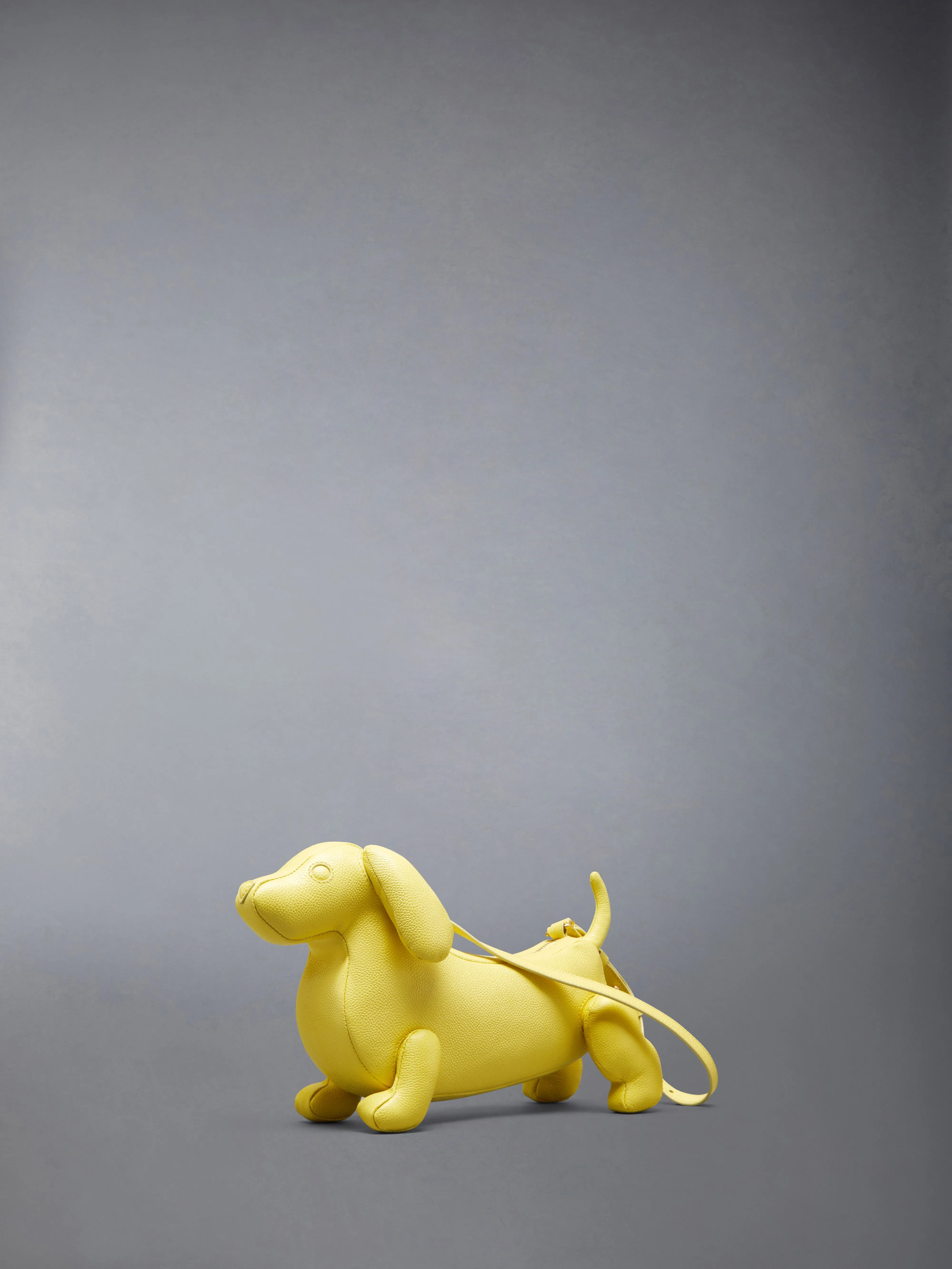 PEBBLE GRAIN HECTOR BAGUETTE BAG sold by Thom Browne product image thumbnail 2