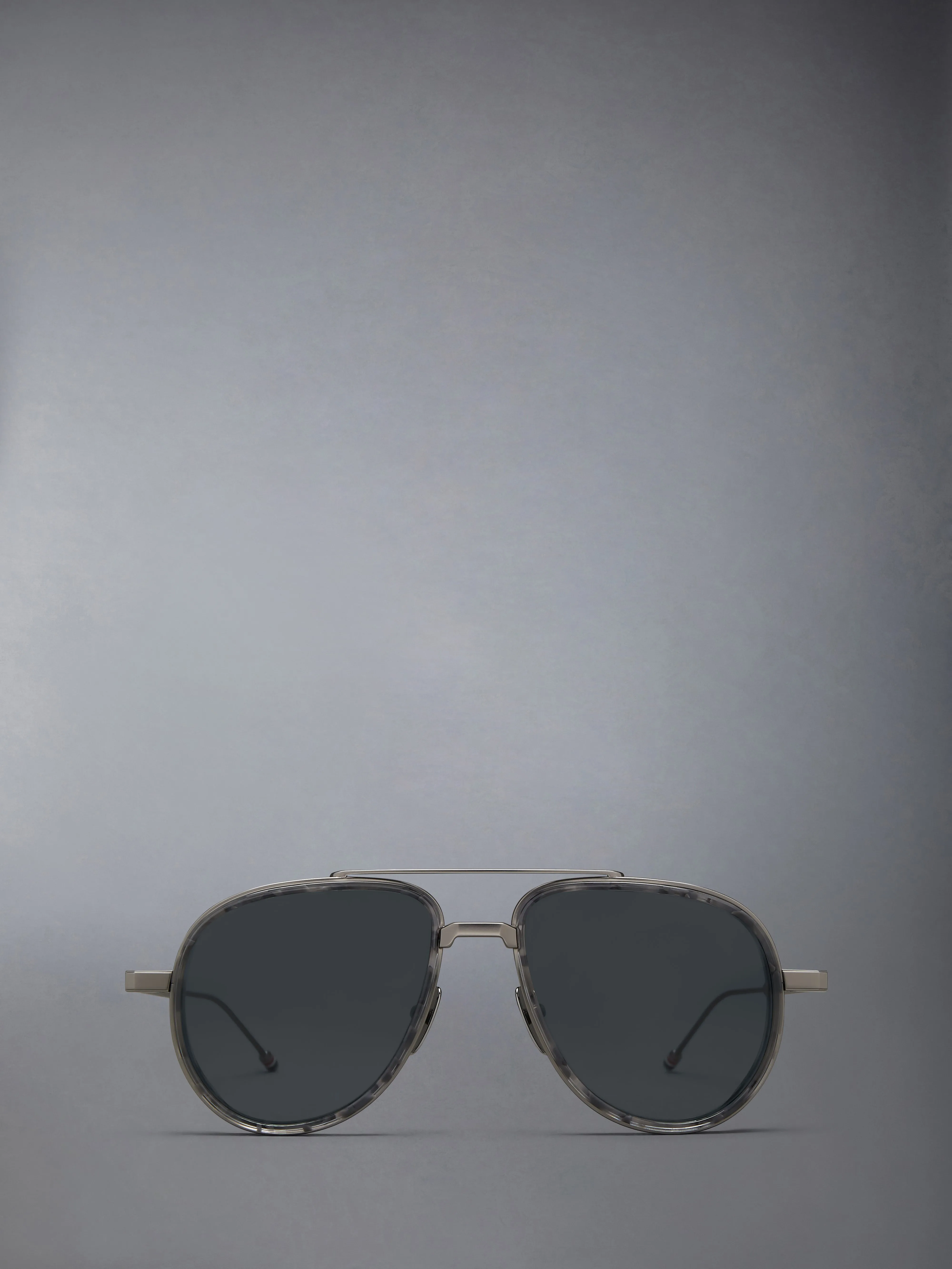 ACETATE AND TITANIUM AVIATOR SUNGLASSES sold by Thom Browne
