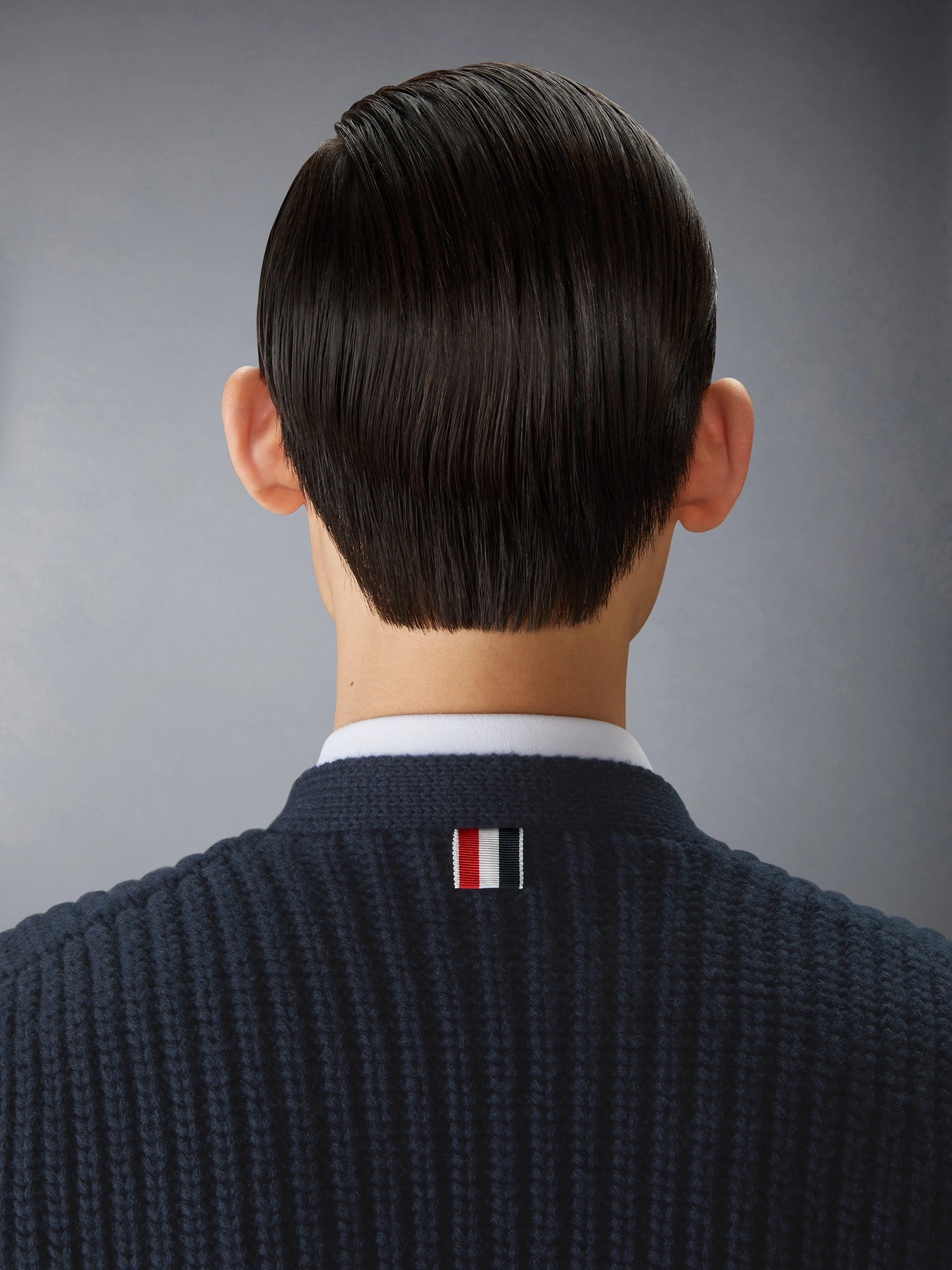 HALF STITCH CASHMERE CARDIGAN sold by Thom Browne product image thumbnail 4