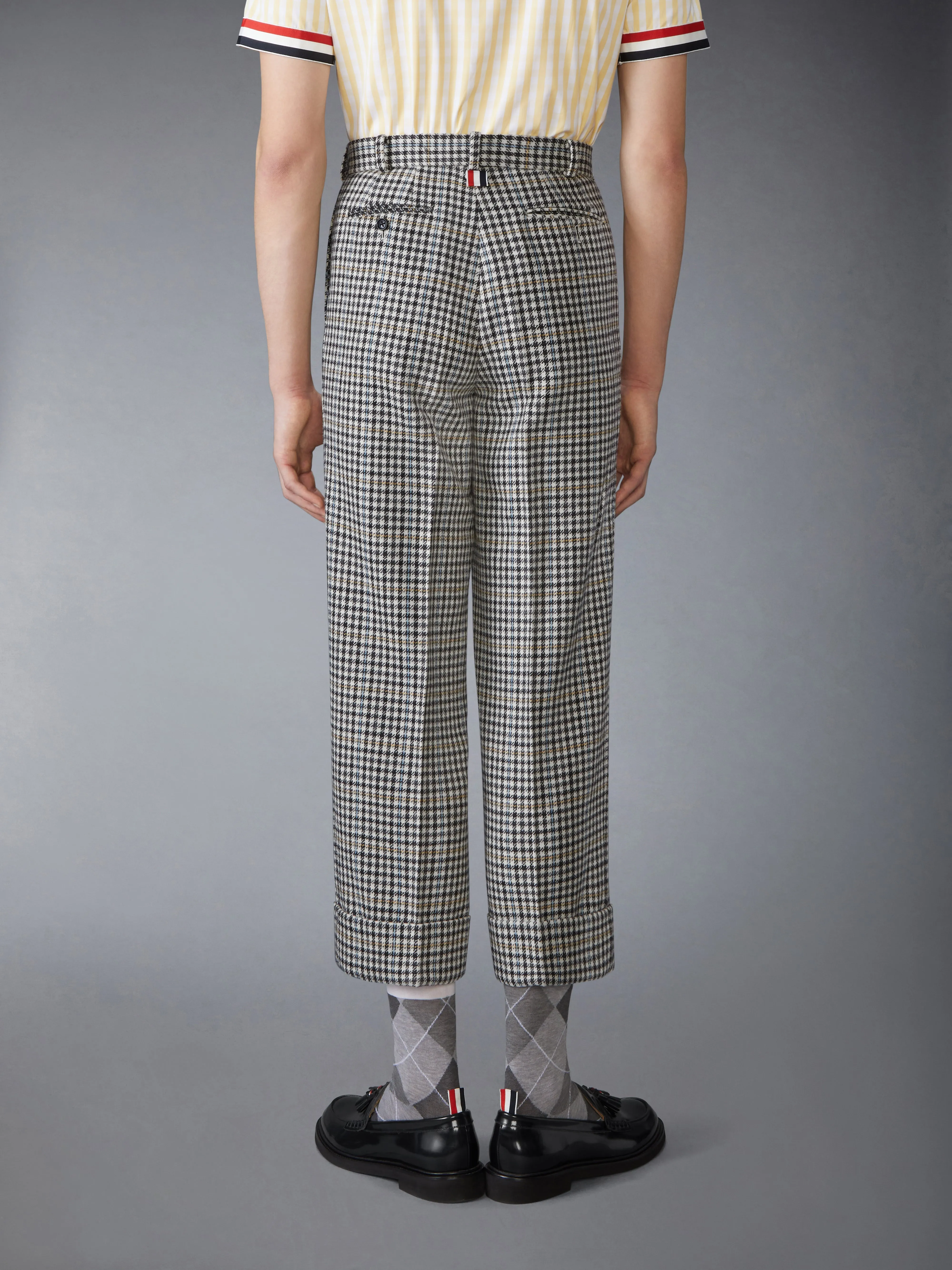 GUNCLUB CHECK HUNTING TWEED TROUSER sold by Thom Browne product image thumbnail 2