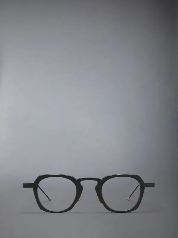 TITANIUM SQUARE EYEGLASSES sold by Thom Browne