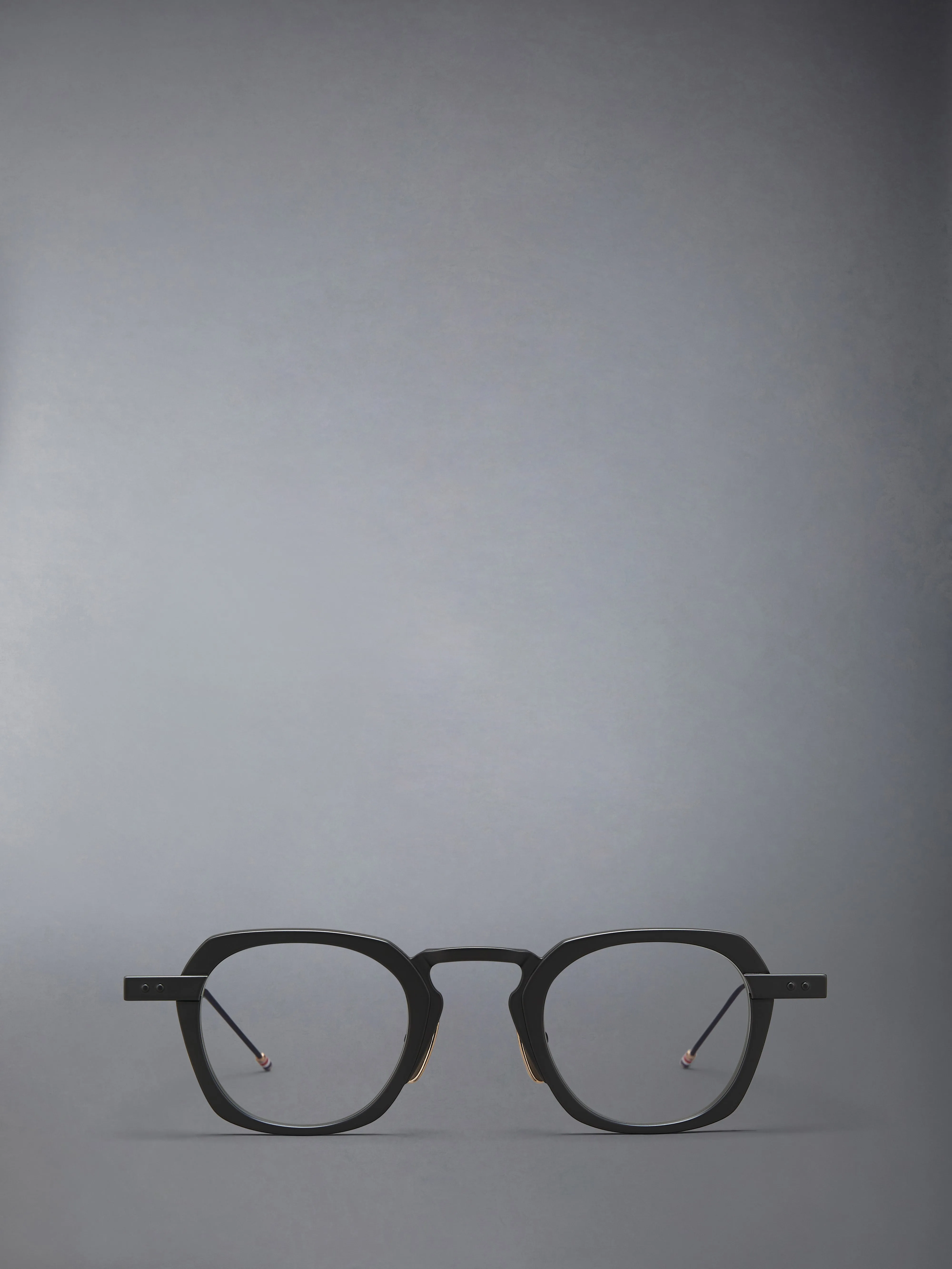TITANIUM SQUARE EYEGLASSES sold by Thom Browne