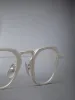 TITANIUM SQUARE EYEGLASSES sold by Thom Browne