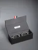 TITANIUM SQUARE EYEGLASSES sold by Thom Browne