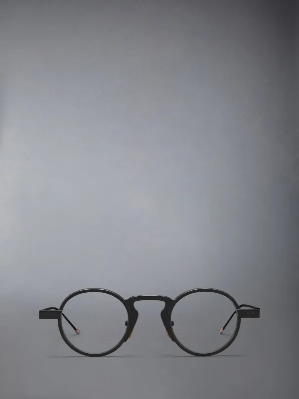 TITANIUM ROUND EYEGLASSES sold by Thom Browne
