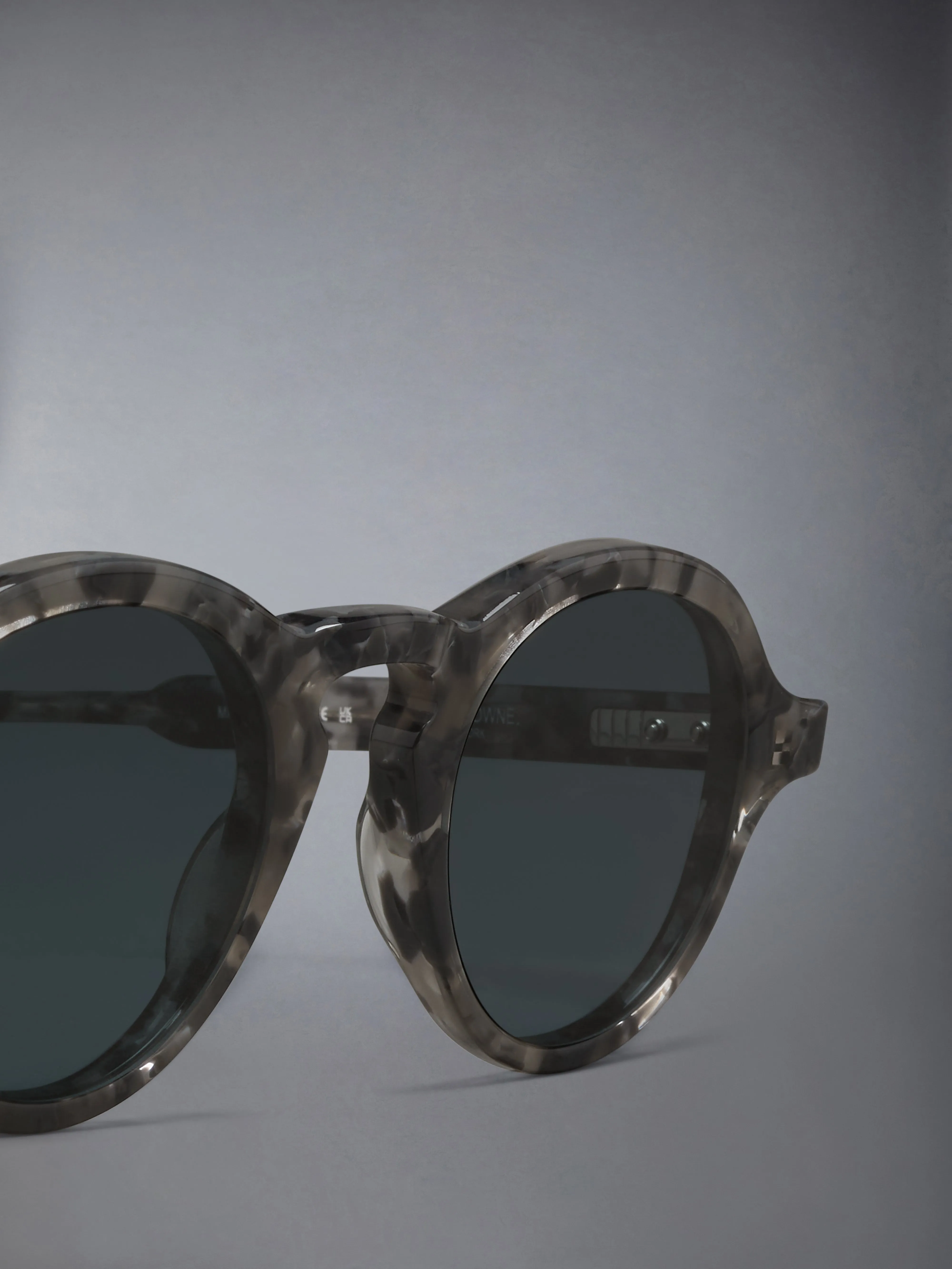 ACETATE ROUND SUNGLASSES sold by Thom Browne product image thumbnail 3