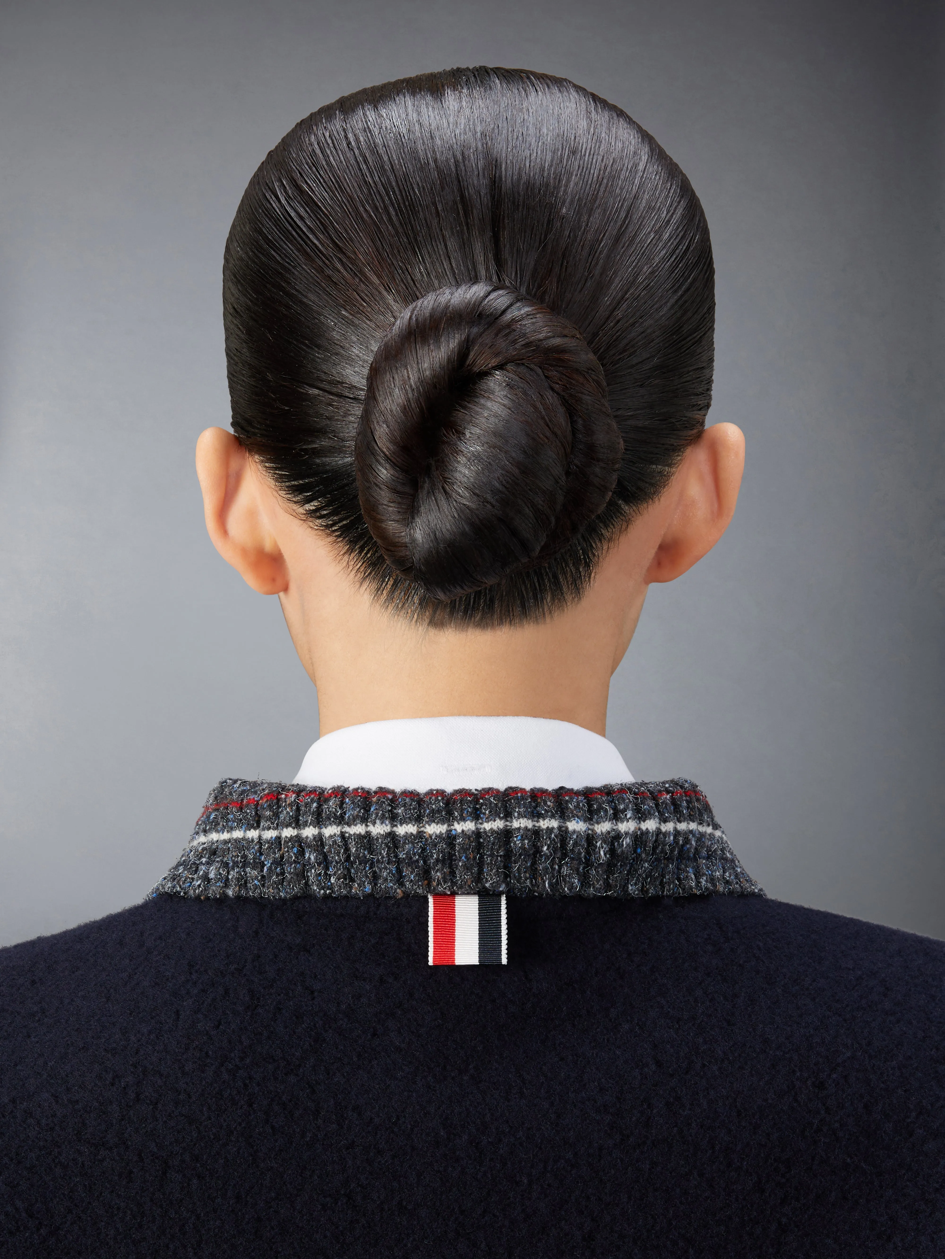 WOOL FLEECE CARDIGAN sold by Thom Browne product image thumbnail 4