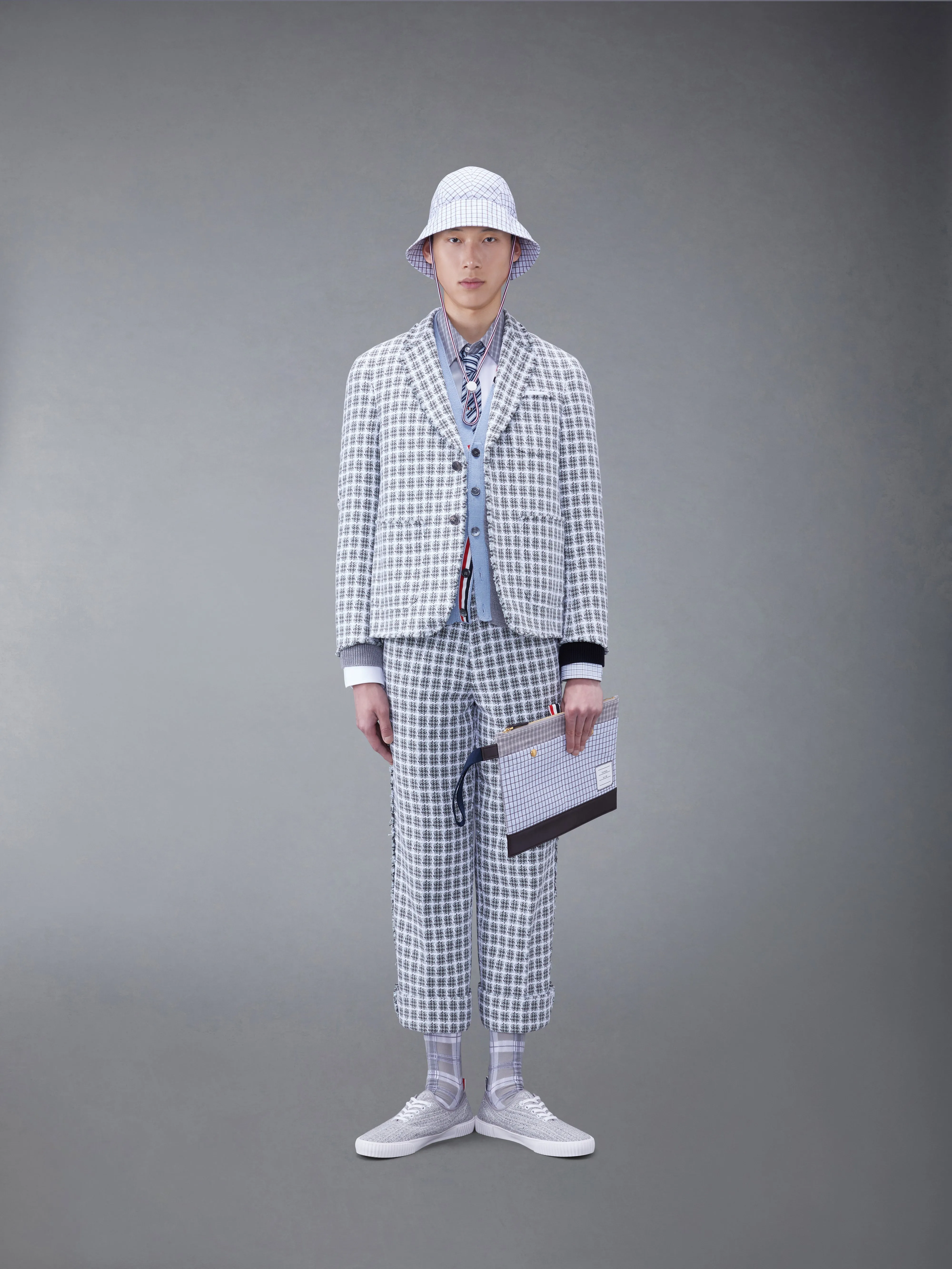 FUNMIX OXFORD OVERSIZED SHIRT sold by Thom Browne product image thumbnail 5