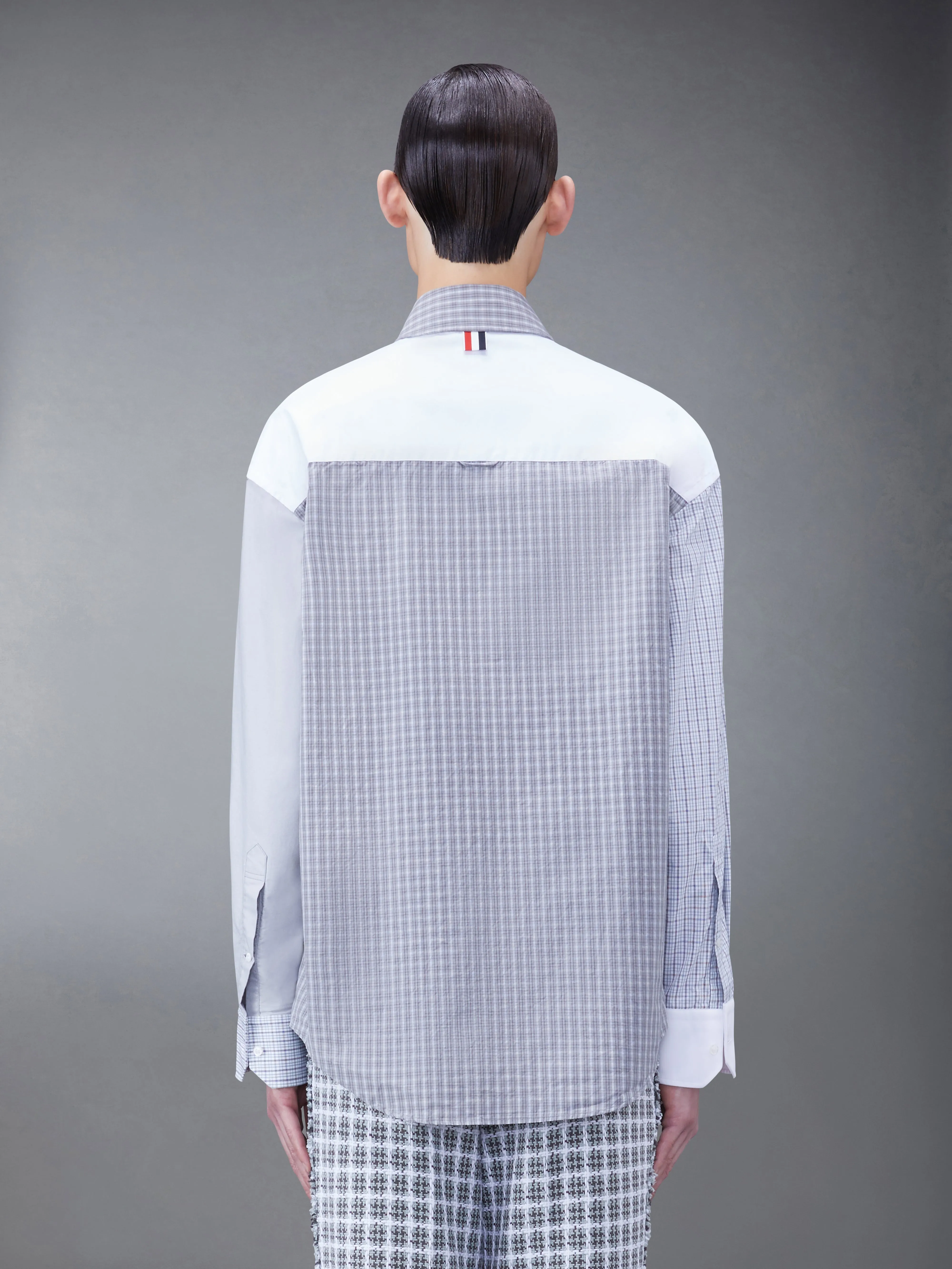FUNMIX OXFORD OVERSIZED SHIRT sold by Thom Browne product image thumbnail 3