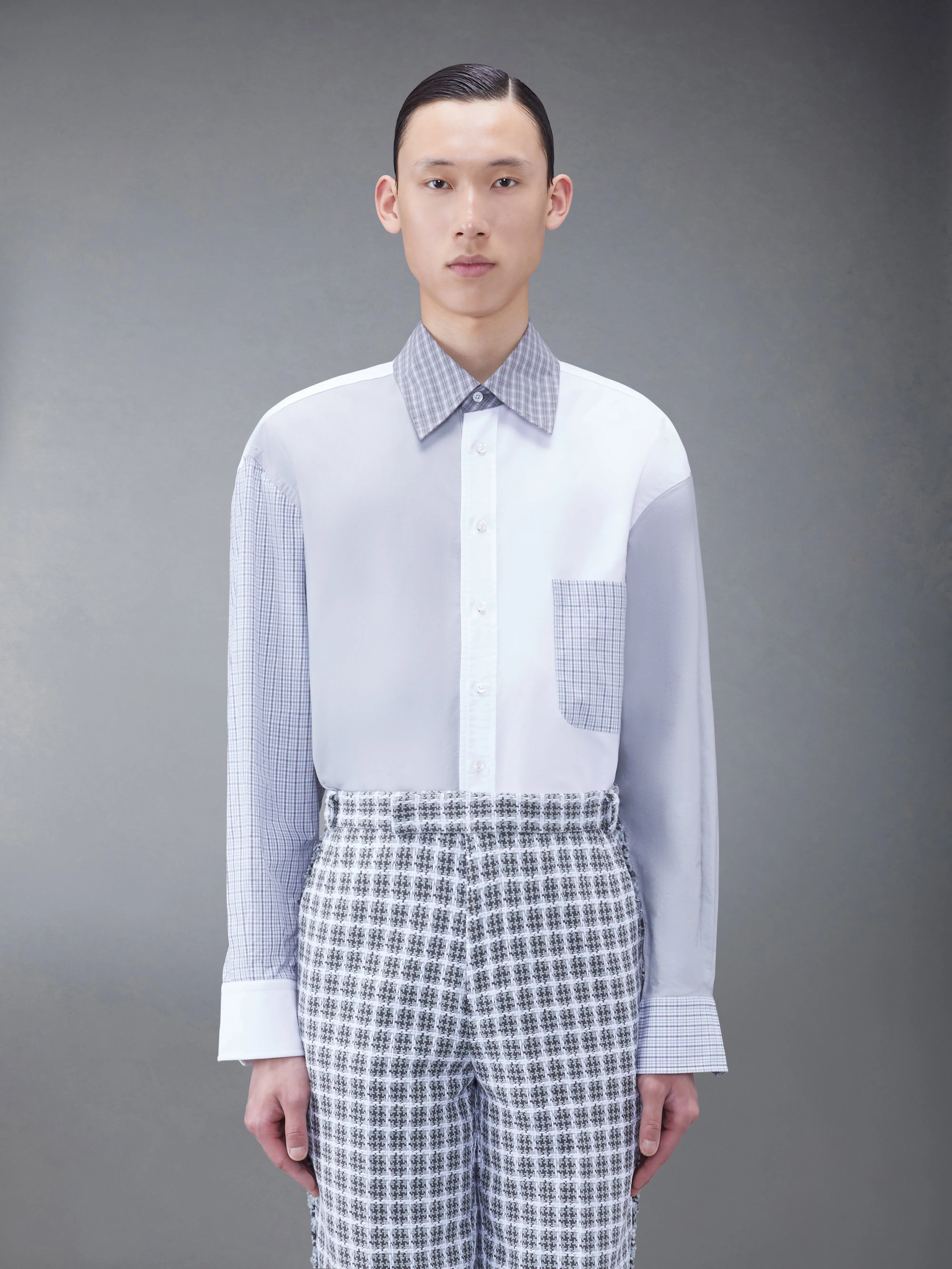 FUNMIX OXFORD OVERSIZED SHIRT sold by Thom Browne