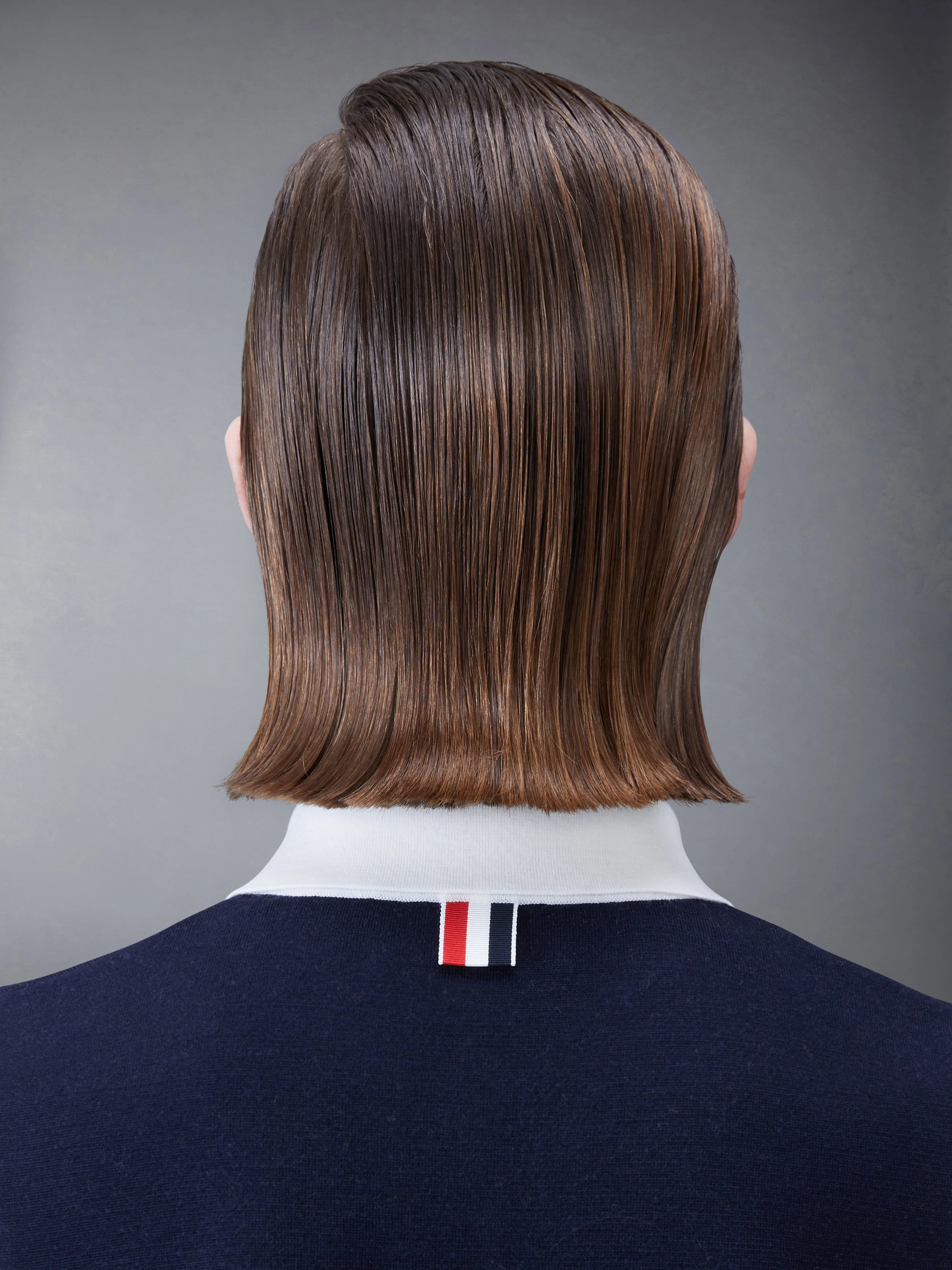 Merino Hector 4-bar Sleeveless Polo Mini Dress sold by Thom Browne product image thumbnail 5