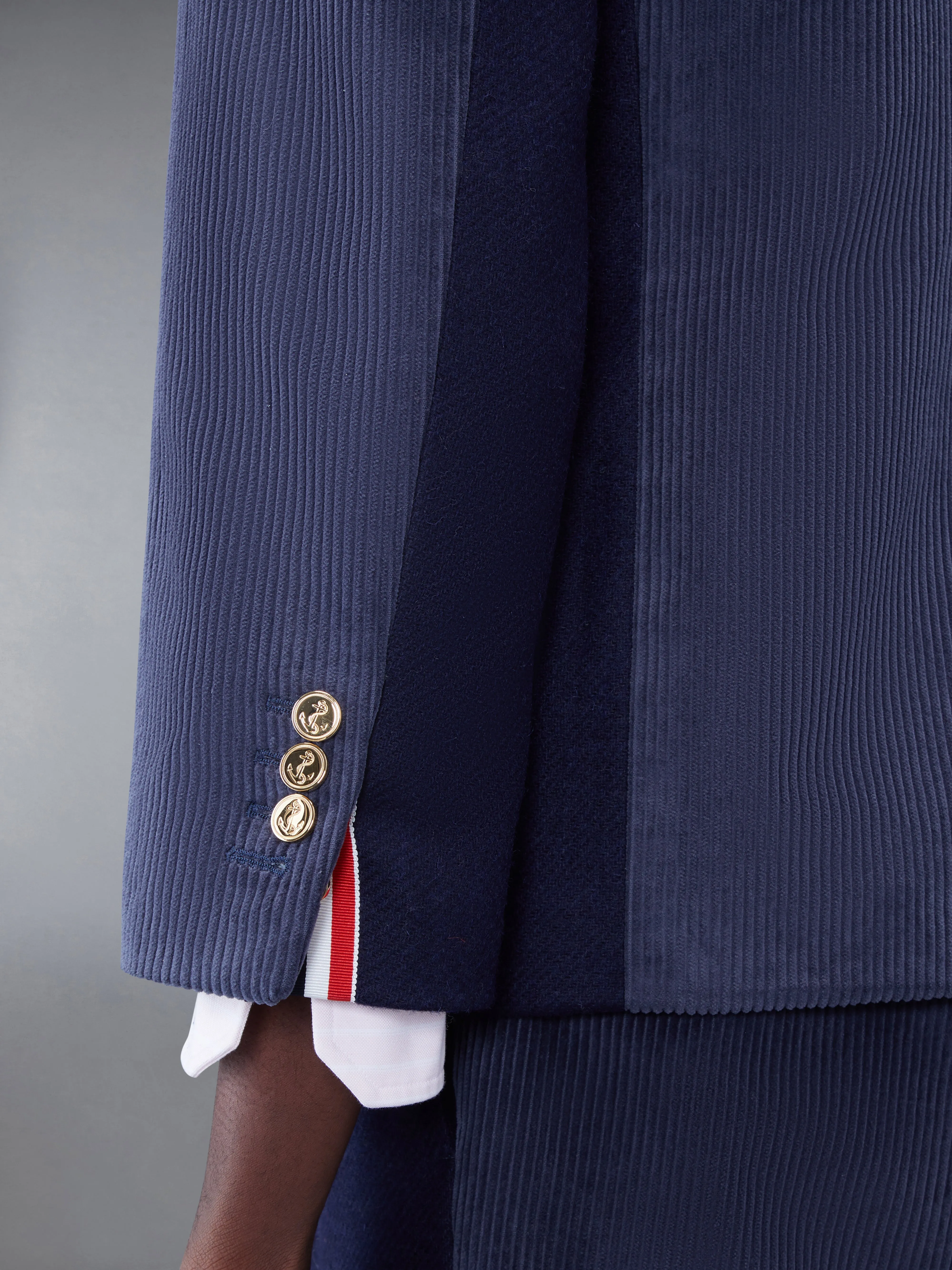 Fun-Mix Shetland Stripe Straight Fit Sport Coat sold by Thom Browne product image thumbnail 5