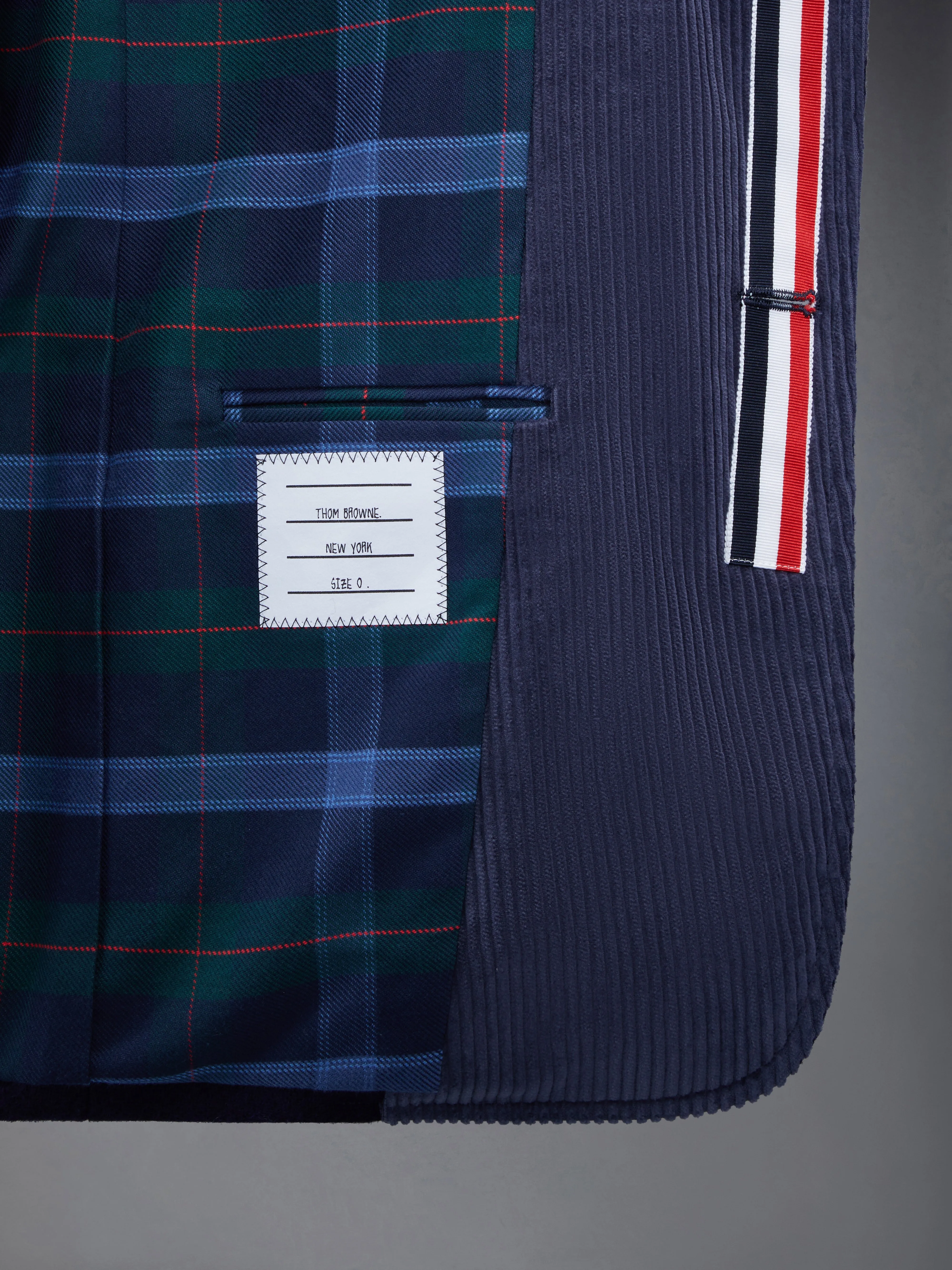 Fun-Mix Shetland Stripe Straight Fit Sport Coat sold by Thom Browne product image thumbnail 4