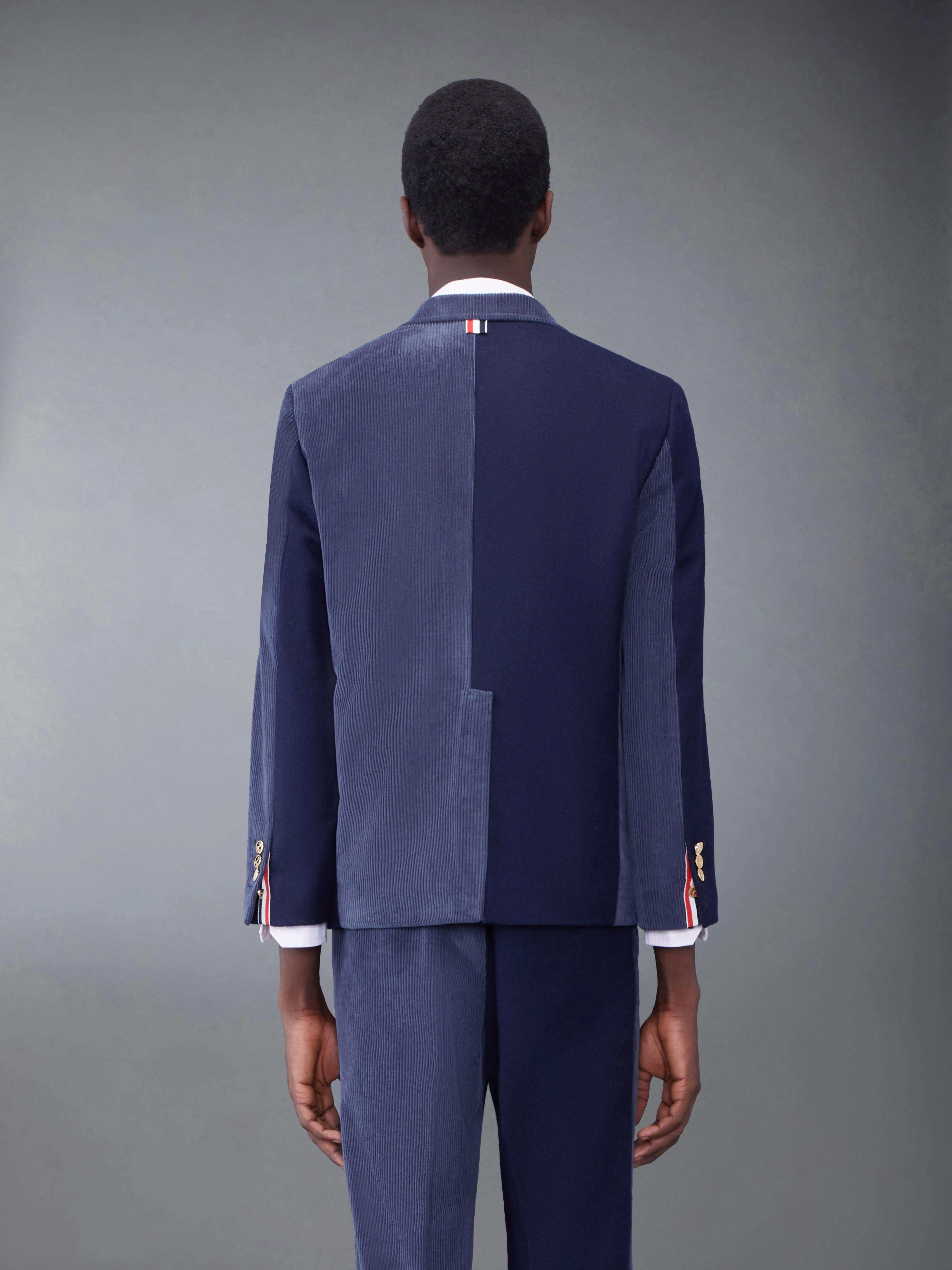 Fun-Mix Shetland Stripe Straight Fit Sport Coat sold by Thom Browne product image thumbnail 2