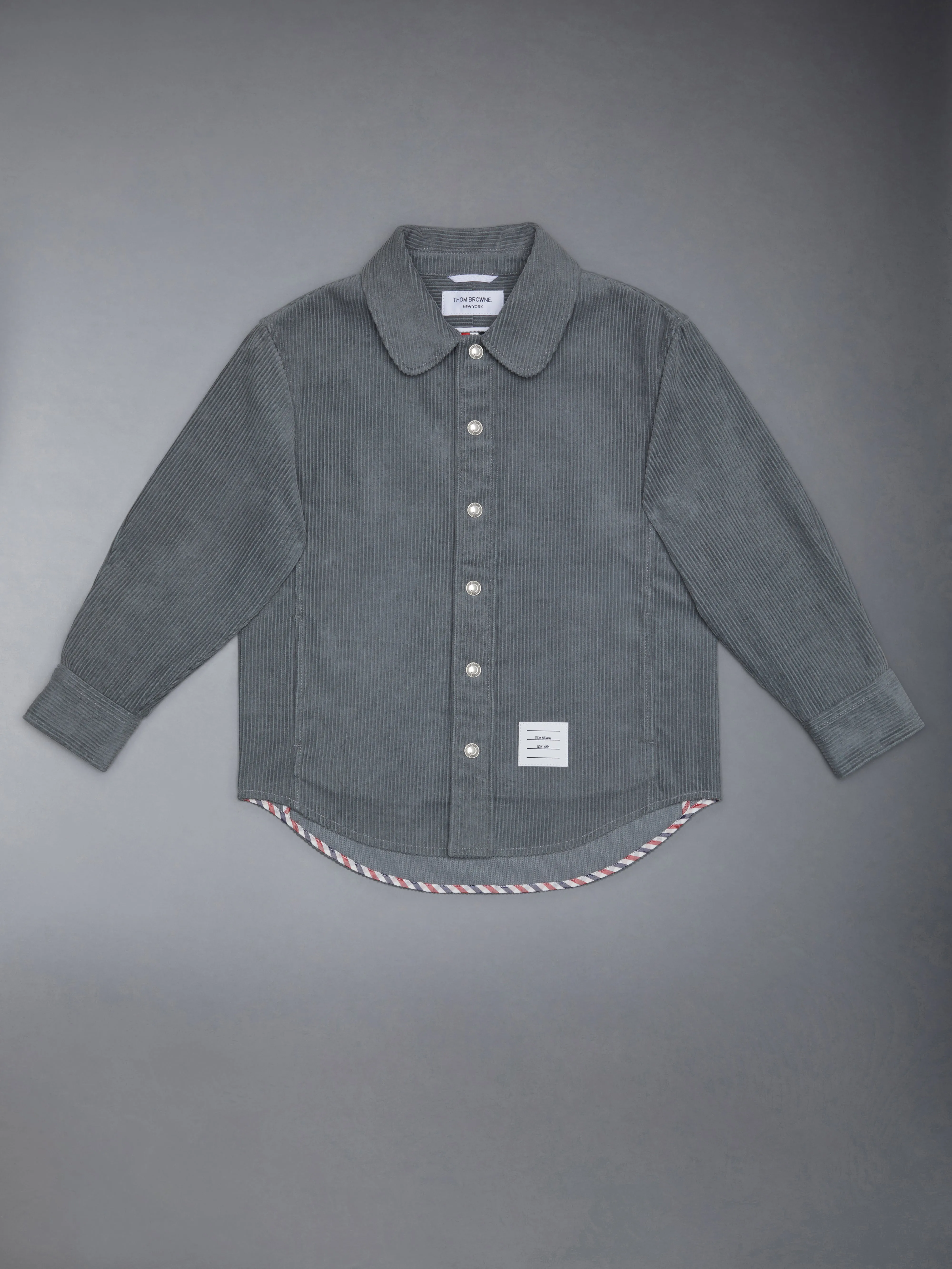 Kid's Corduroy Shirt Jacket sold by Thom Browne