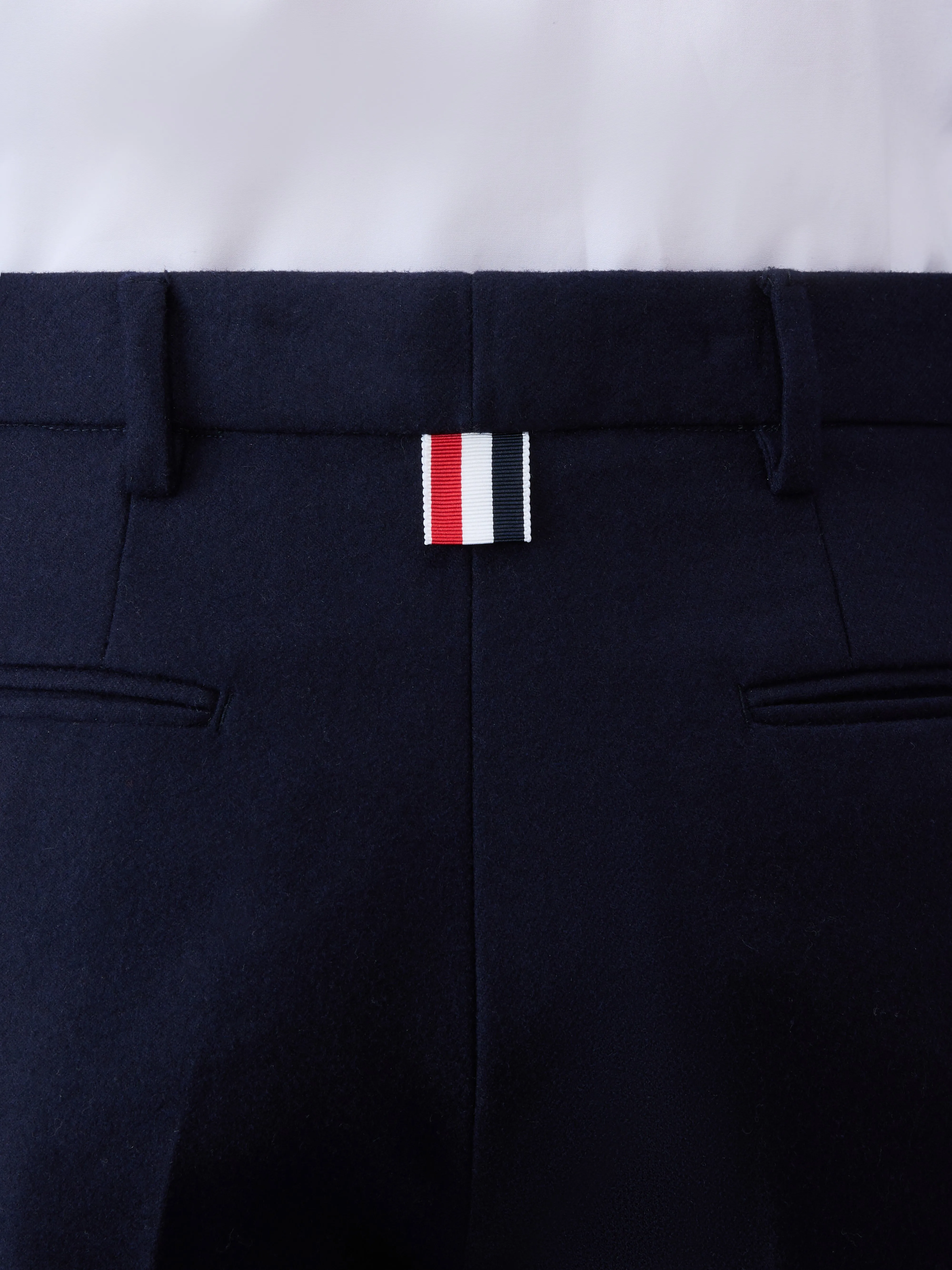 Flannel 4-Bar Sack Short sold by Thom Browne product image thumbnail 4