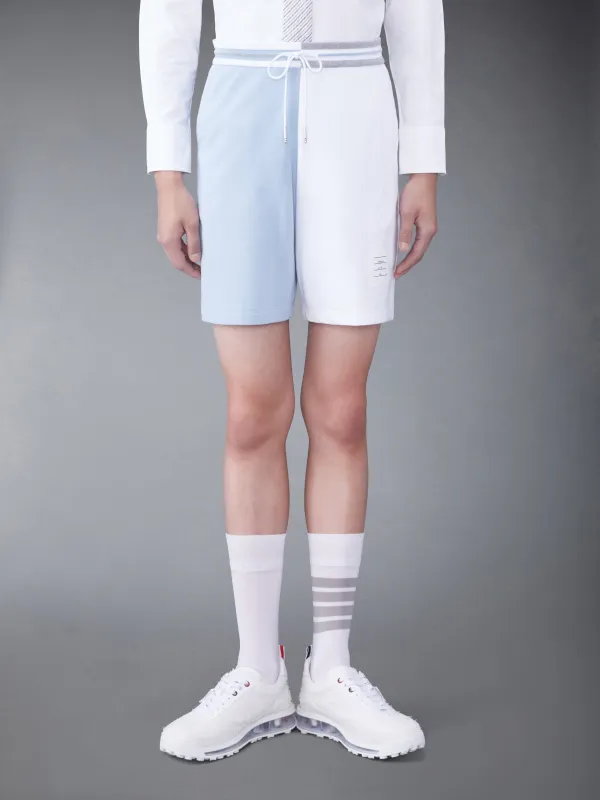 FUNMIX STRIPED SWEATSHORTS sold by Thom Browne