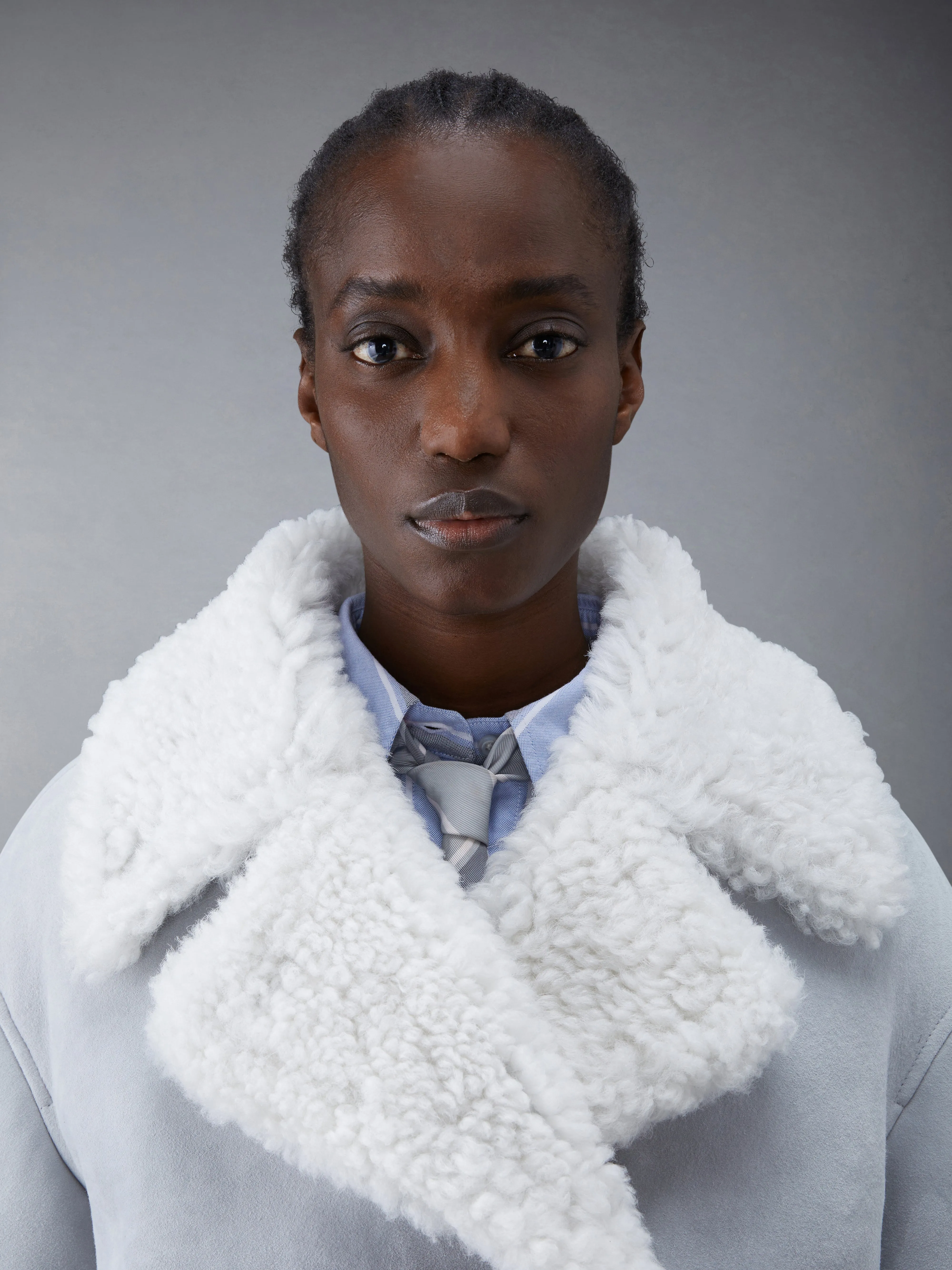 Shearling Pea Coat sold by Thom Browne product image thumbnail 4