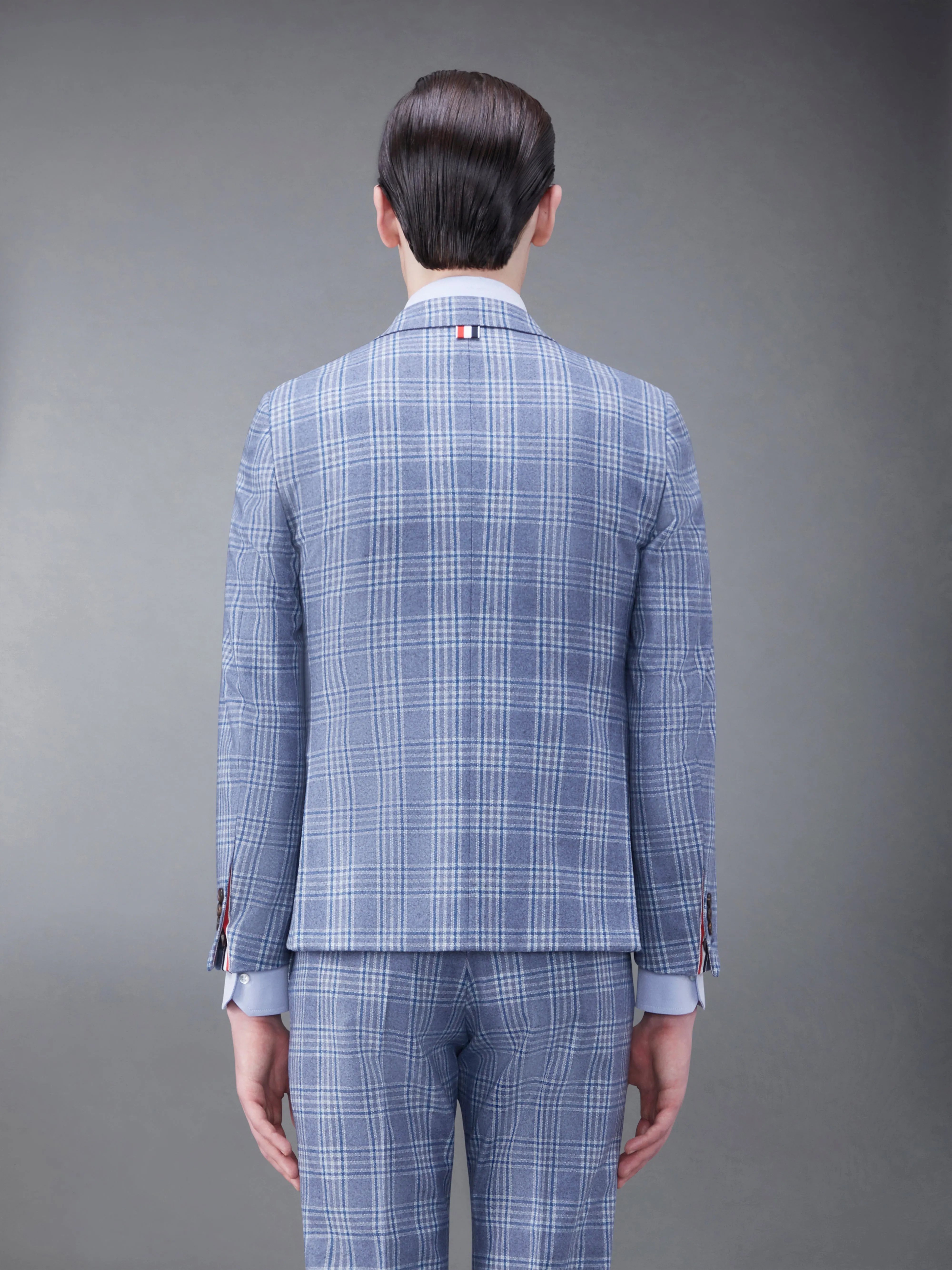 Prince of Wales Flannel Classic Sport Coat sold by Thom Browne product image thumbnail 2