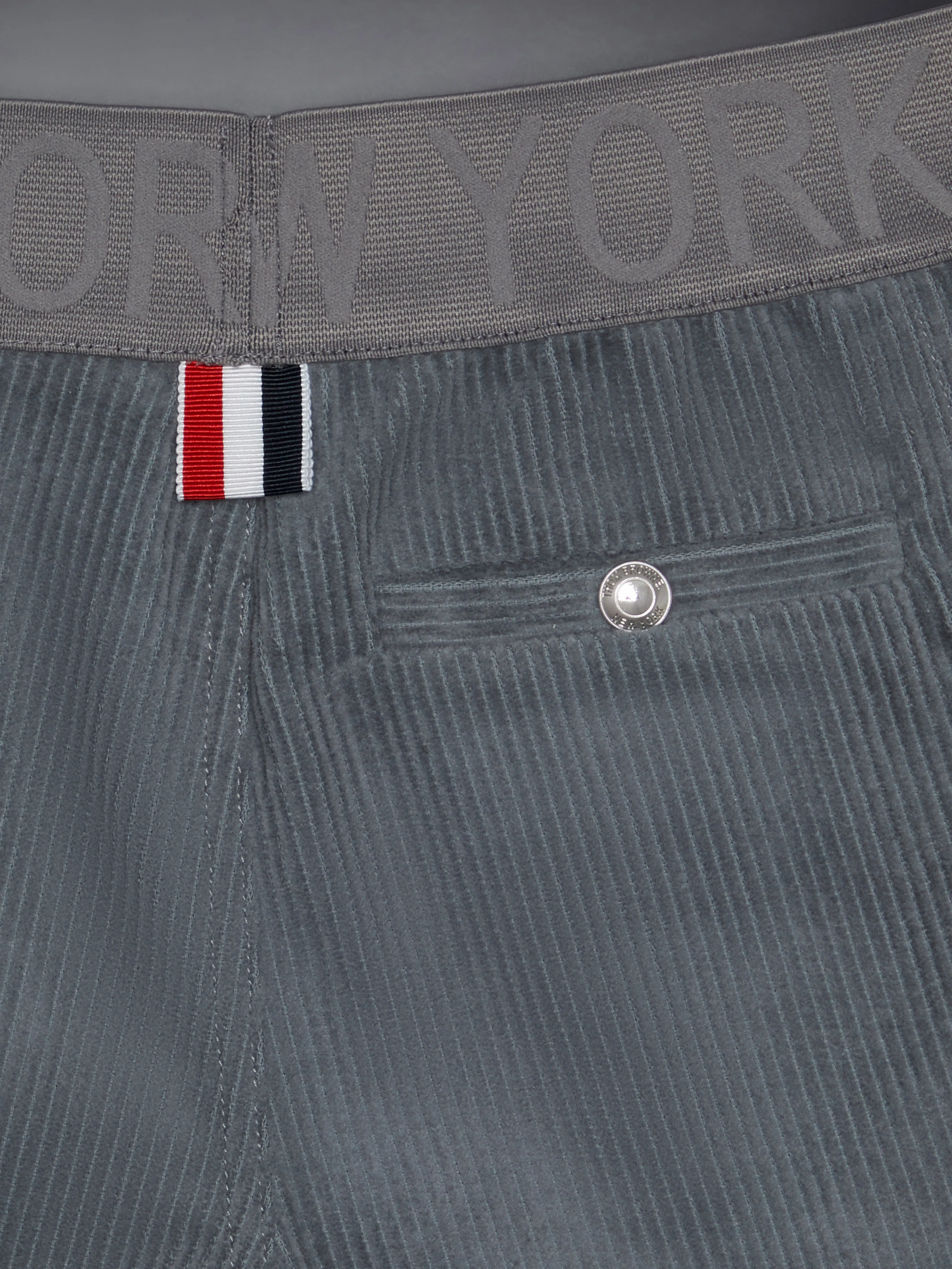 Kid's Corduroy Side Panel Short sold by Thom Browne product image thumbnail 5