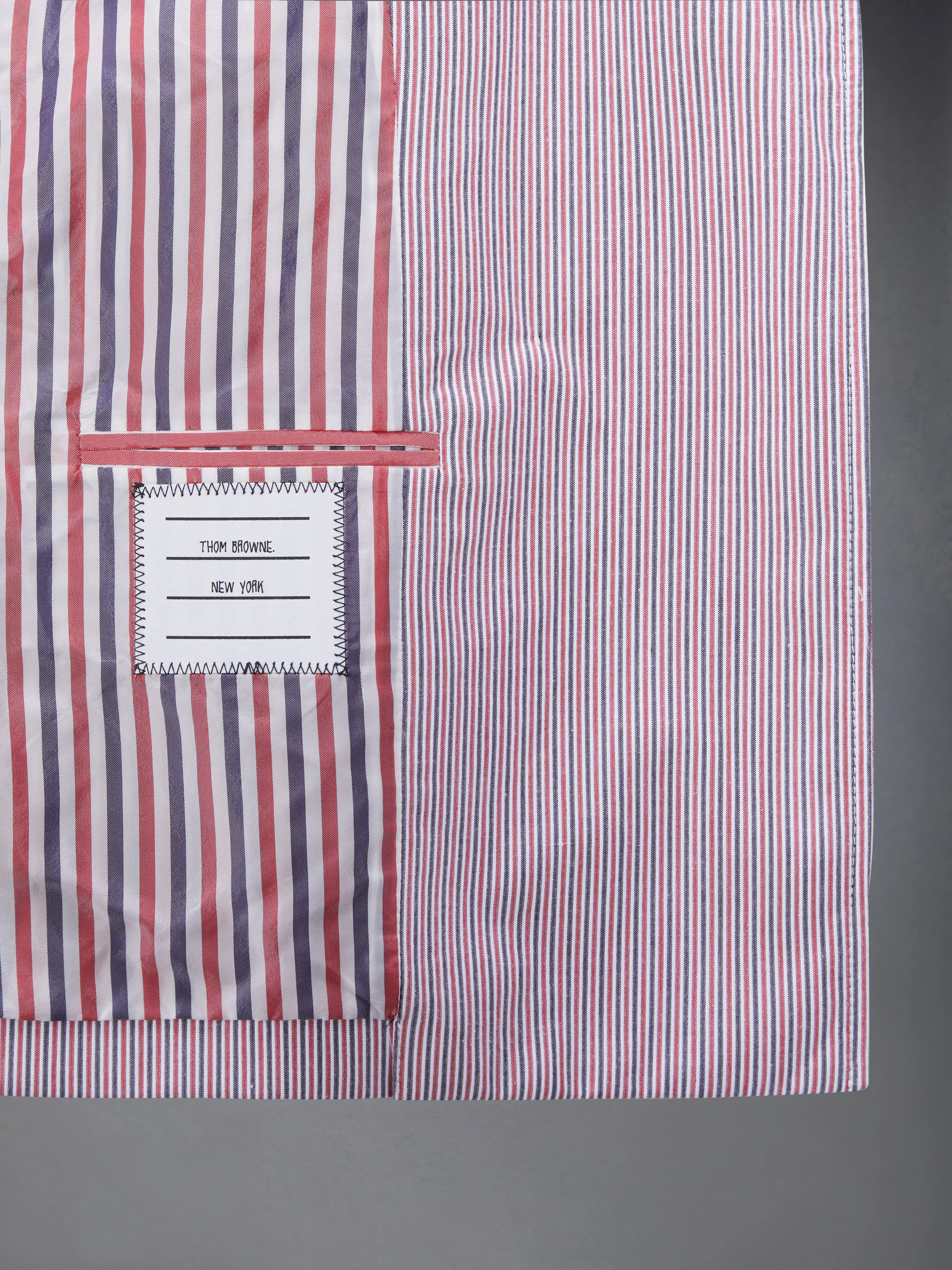 DOBBYCORD CROPPED SACK SPORT COAT sold by Thom Browne product image thumbnail 5
