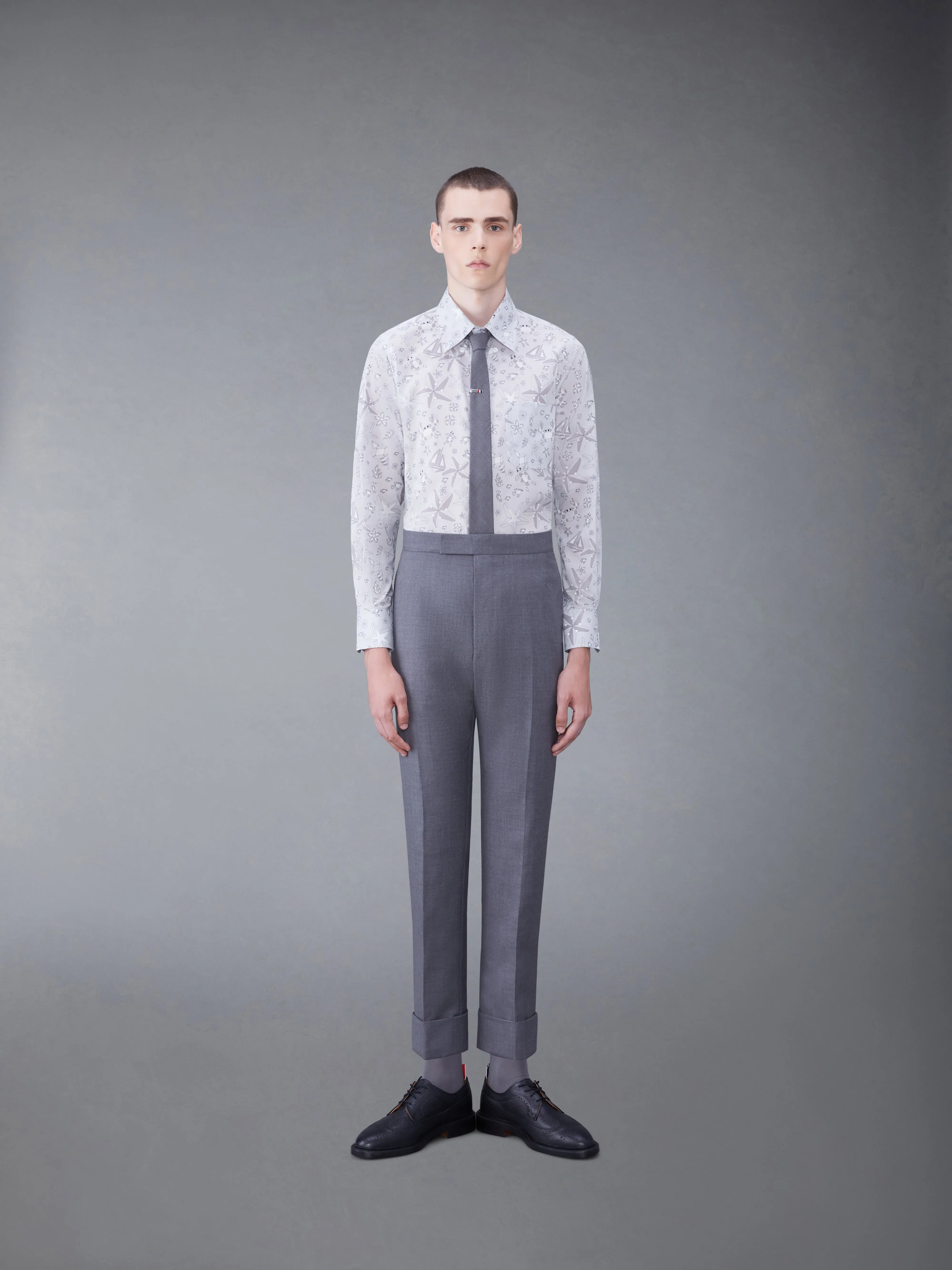 COTTON UNDER THE SEA SHIRT sold by Thom Browne product image thumbnail 4