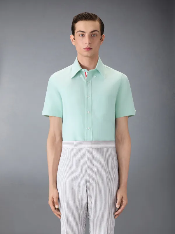OXFORD SHORT SLEEVE SHIRT sold by Thom Browne
