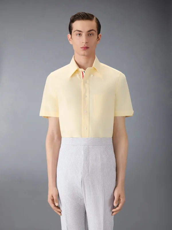 OXFORD SHORT SLEEVE SHIRT sold by Thom Browne
