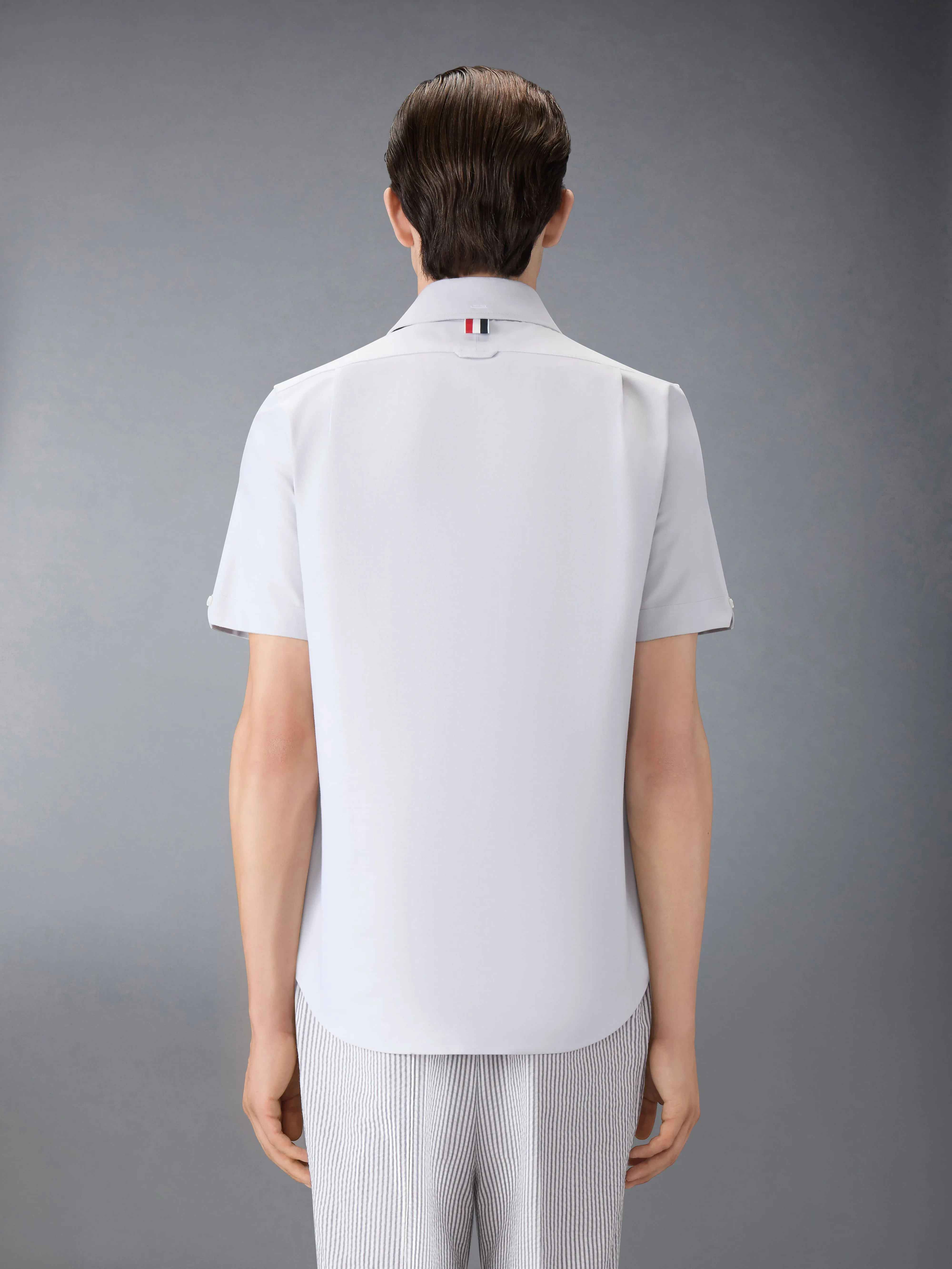 OXFORD SHORT SLEEVE SHIRT sold by Thom Browne product image thumbnail 3